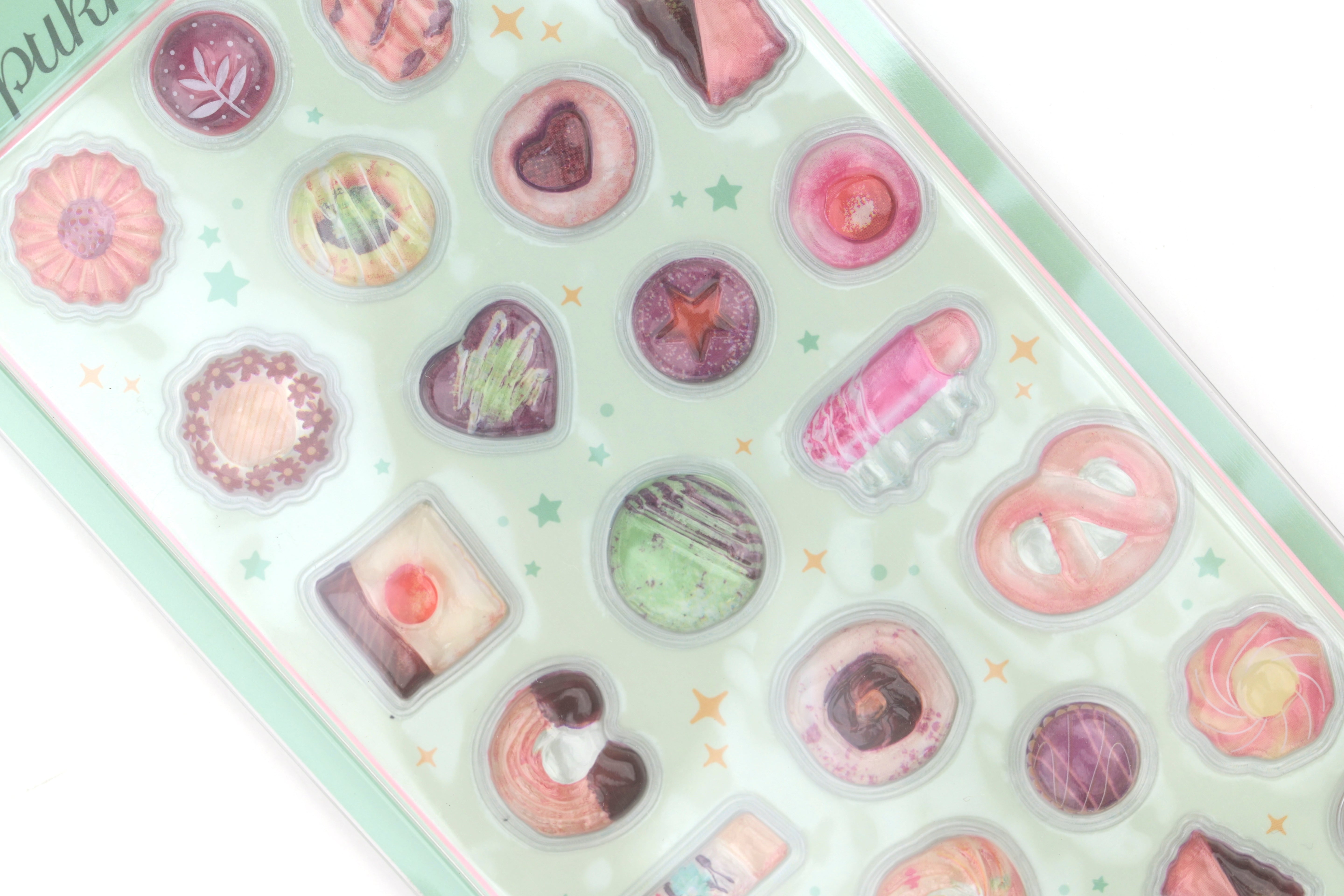 WORLD CRAFT Puffy Stickers - #8