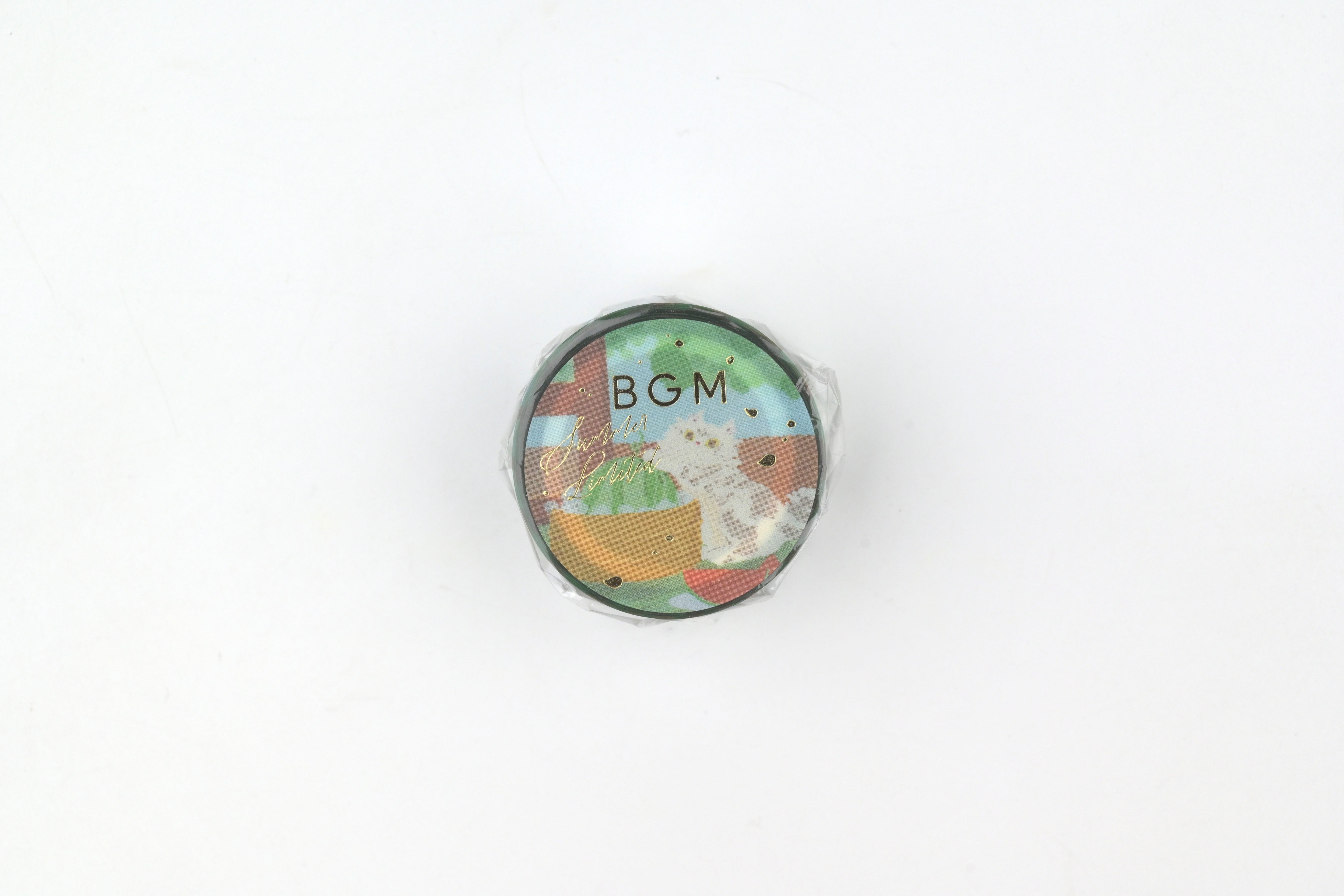 BGM Clear Tape - Foil Stamping - 2026 Summer Limited - Cats' Summer Vacation