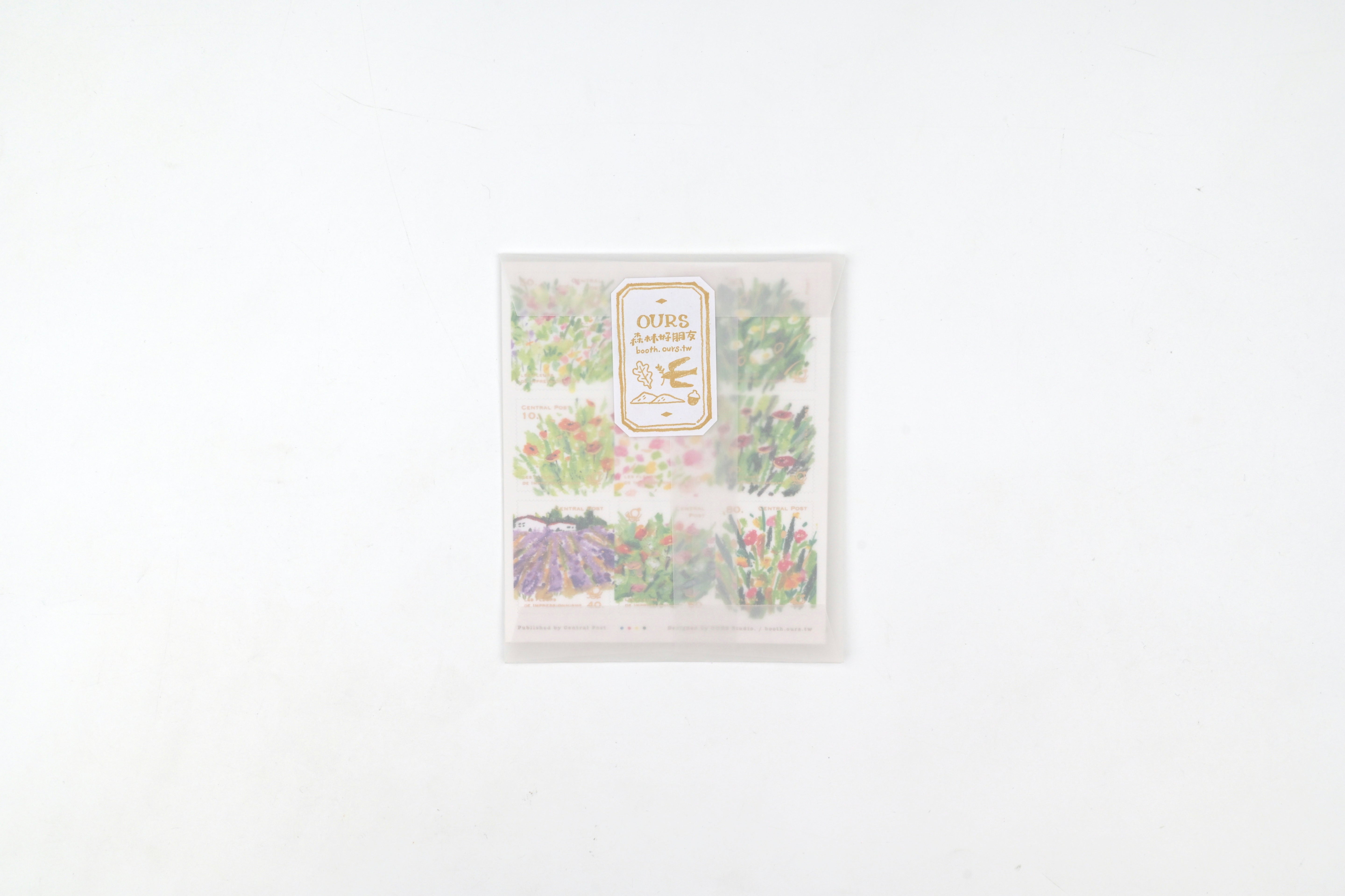 OURS Stamp Sticker - Bright Bloom