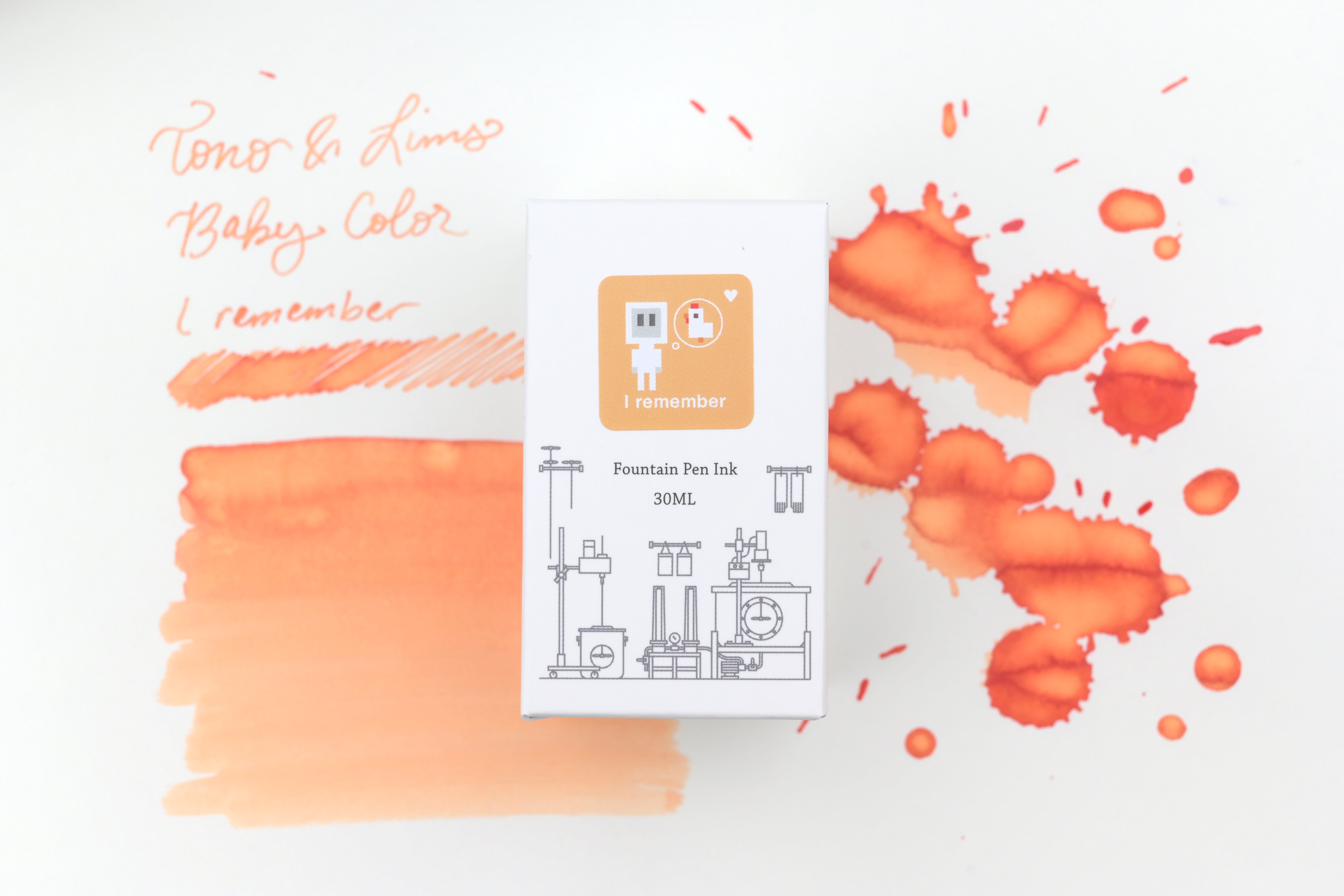 Tono & Lims Ink Bottle - Baby Color - I remember - 30ml