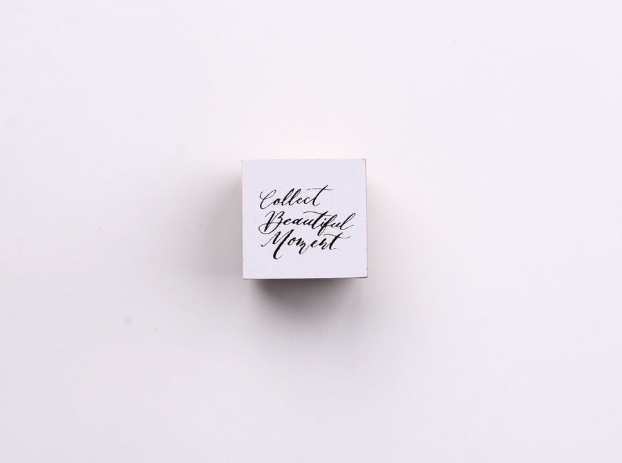 La Dolce Vita Rubber Stamp - Collect Beautiful Moment