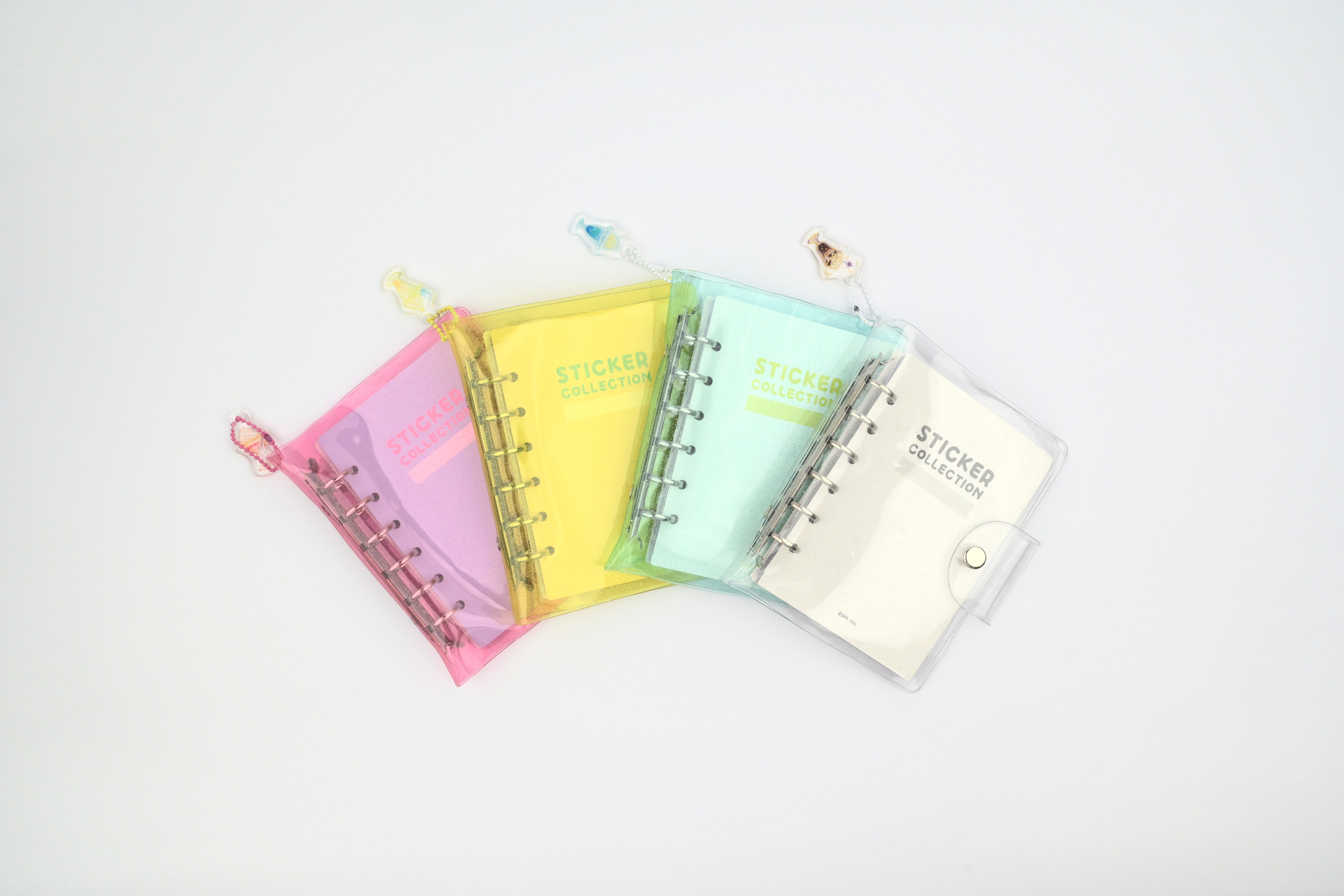 BGM Notebook-Style Sticker Book - A6