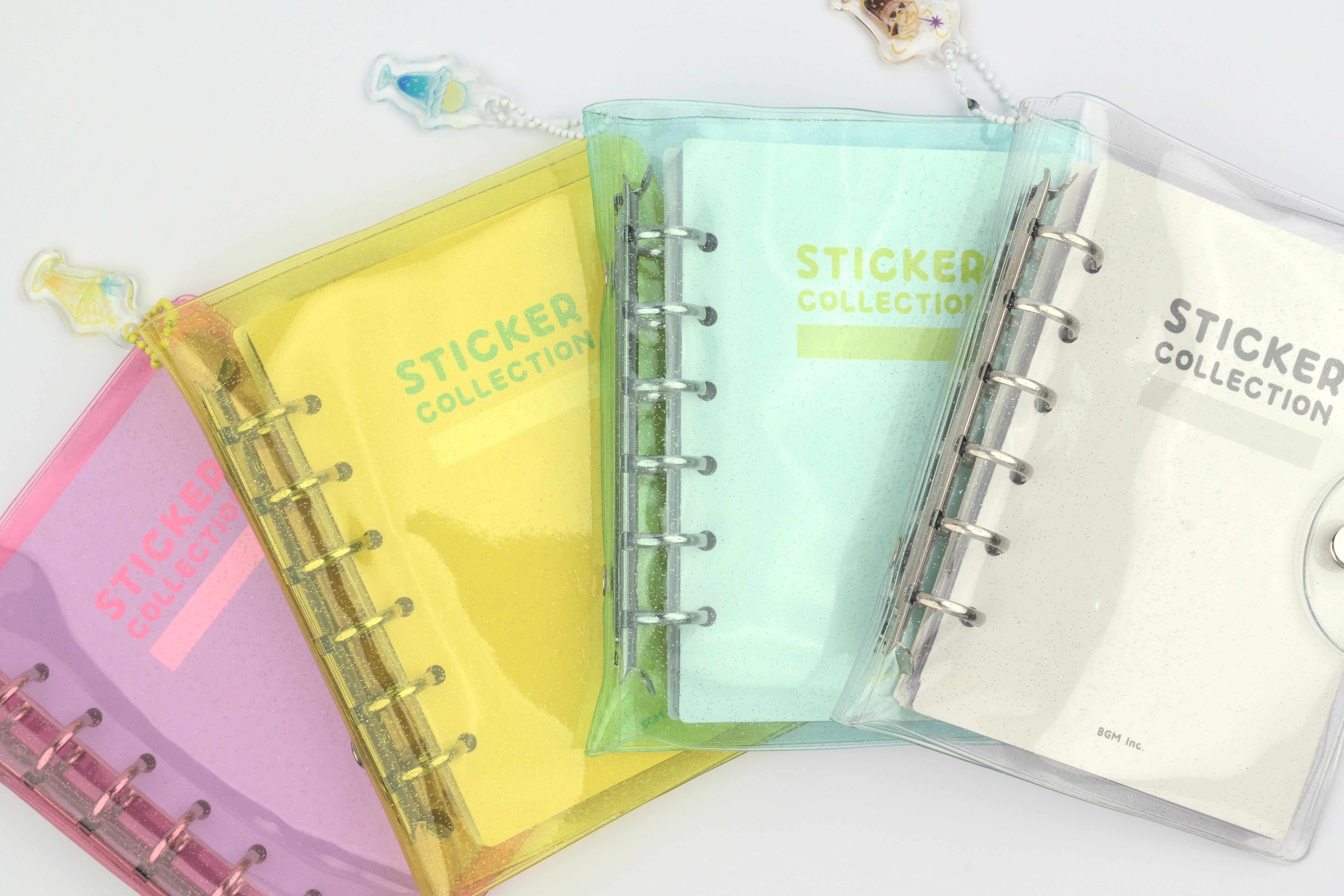 BGM Notebook-Style Sticker Book - A6