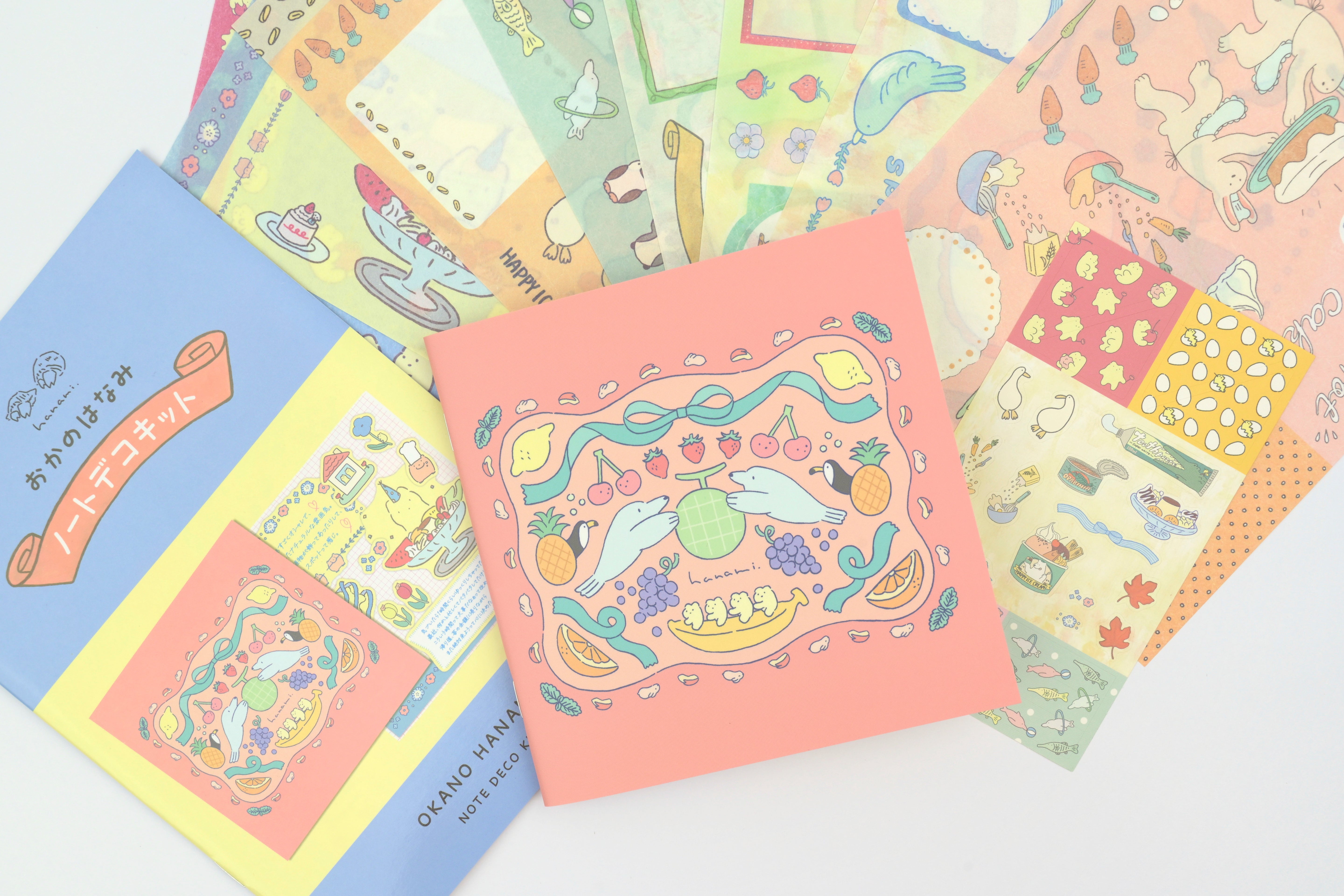 Komamono Creative x Hanami Okano Note Deco Kit