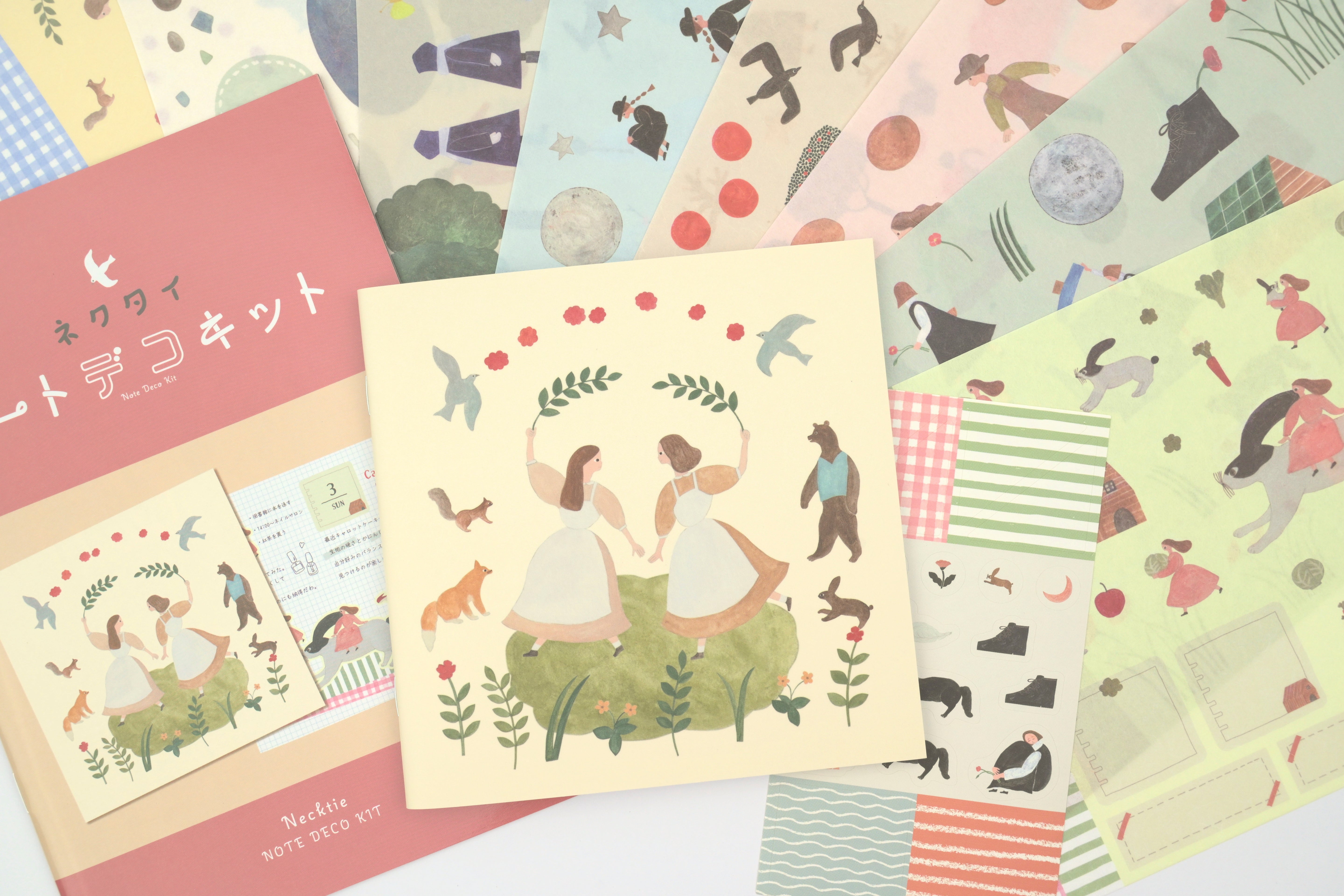 Komamono Creative x Necktie Note Deco Kit