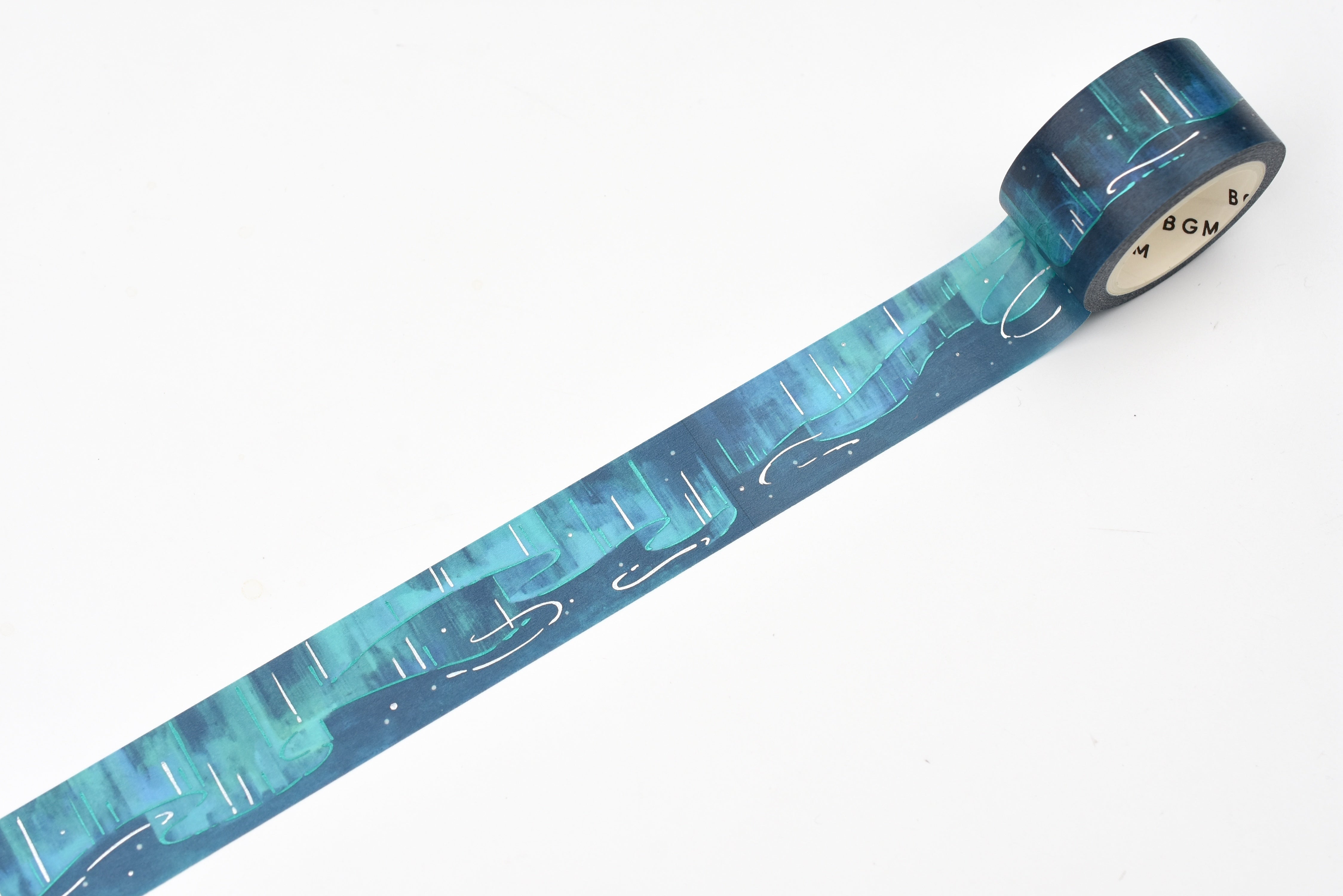 BGM Washi Tape - Foil Stamping - Sky Encyclopedia Vol. 2 - Aurora