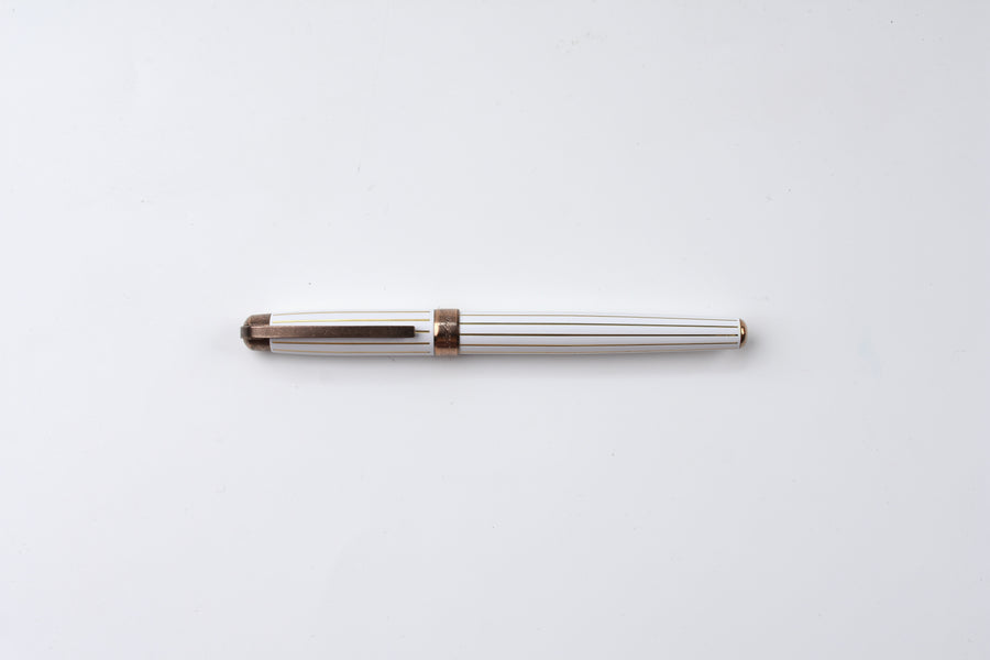 Laban Antique II Fountain Pen - White