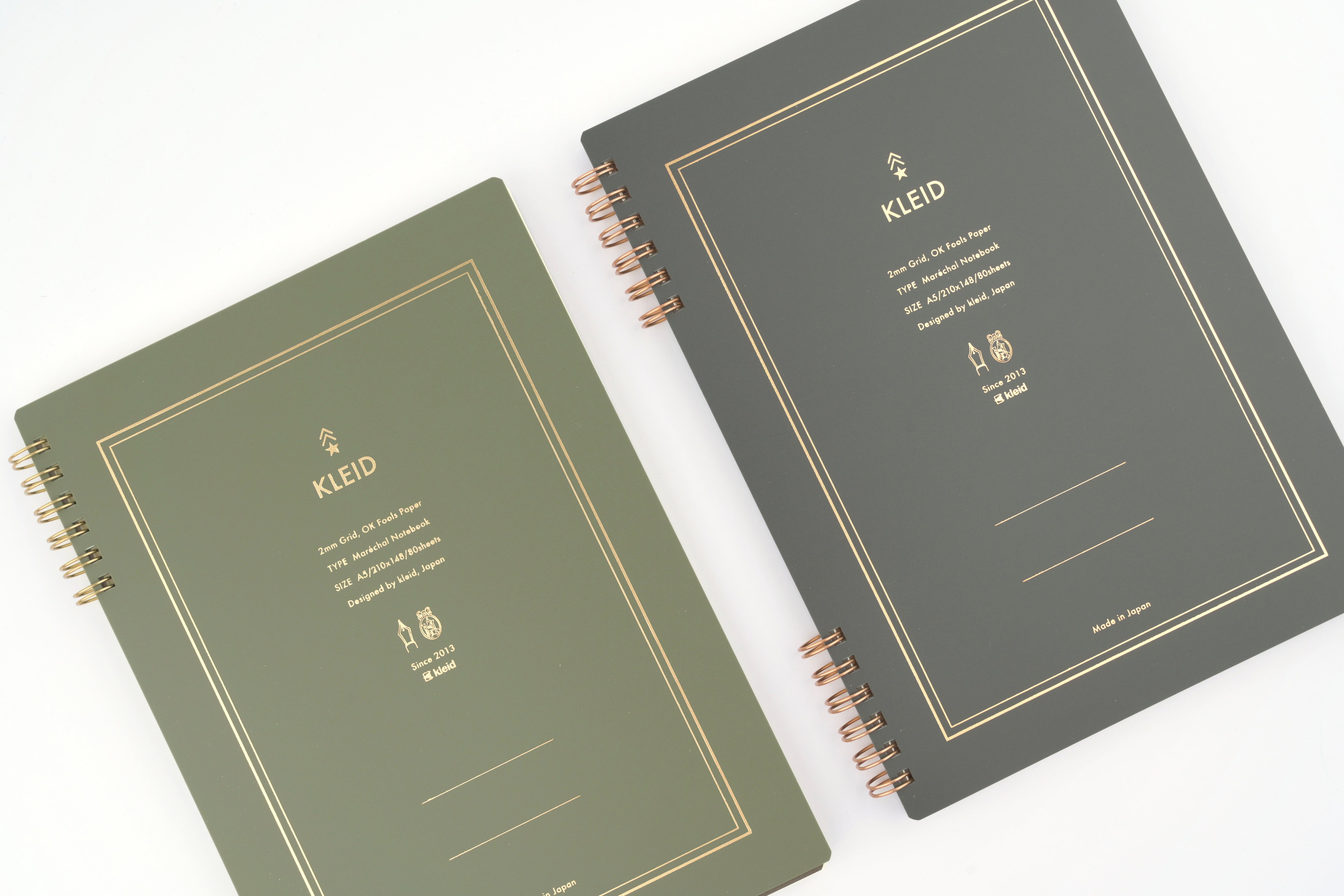 Kleid Maréchal Grid Ring Notebook - A5