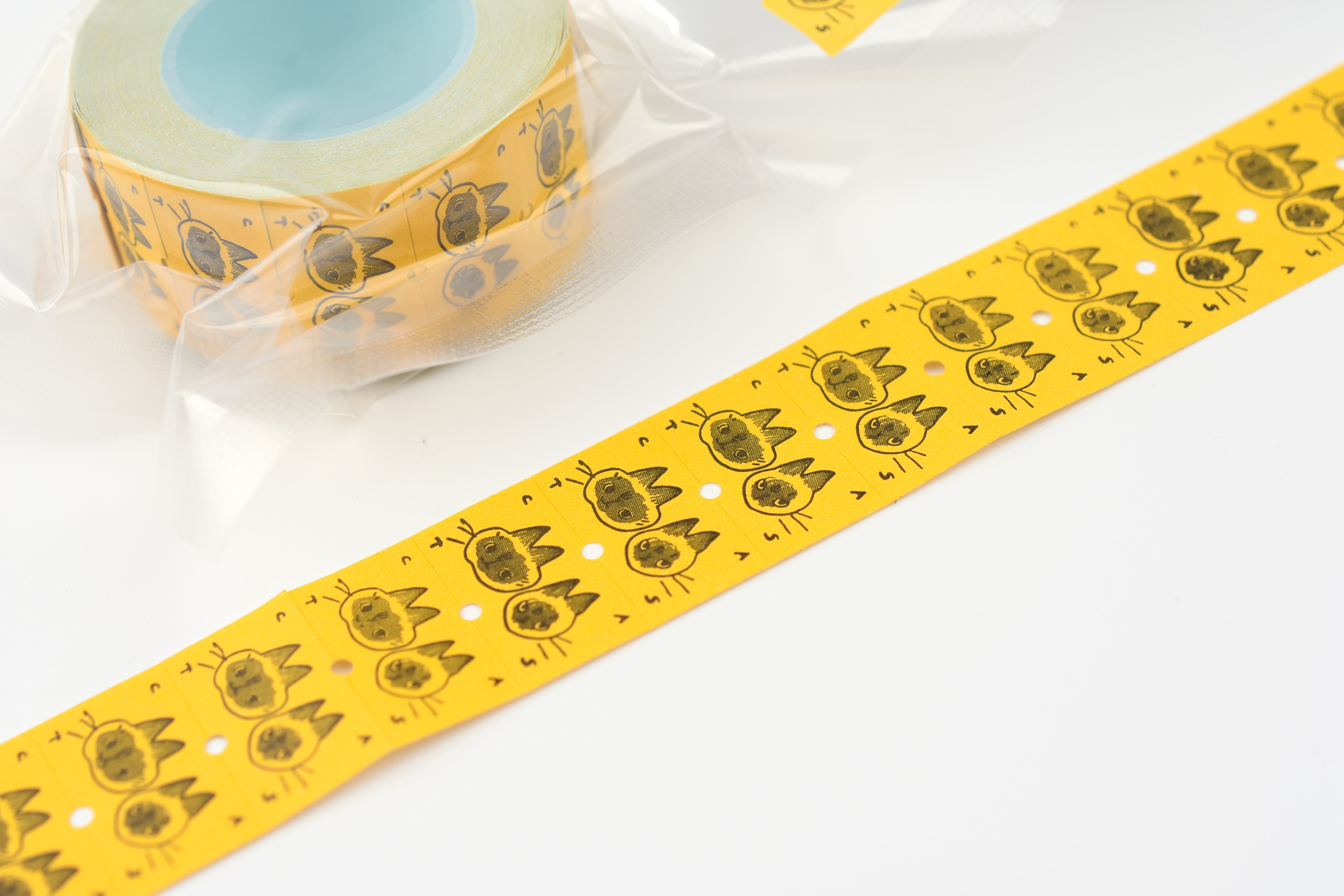 Some Sort of Fern Mini Stickers Roll - Seal Point Cats