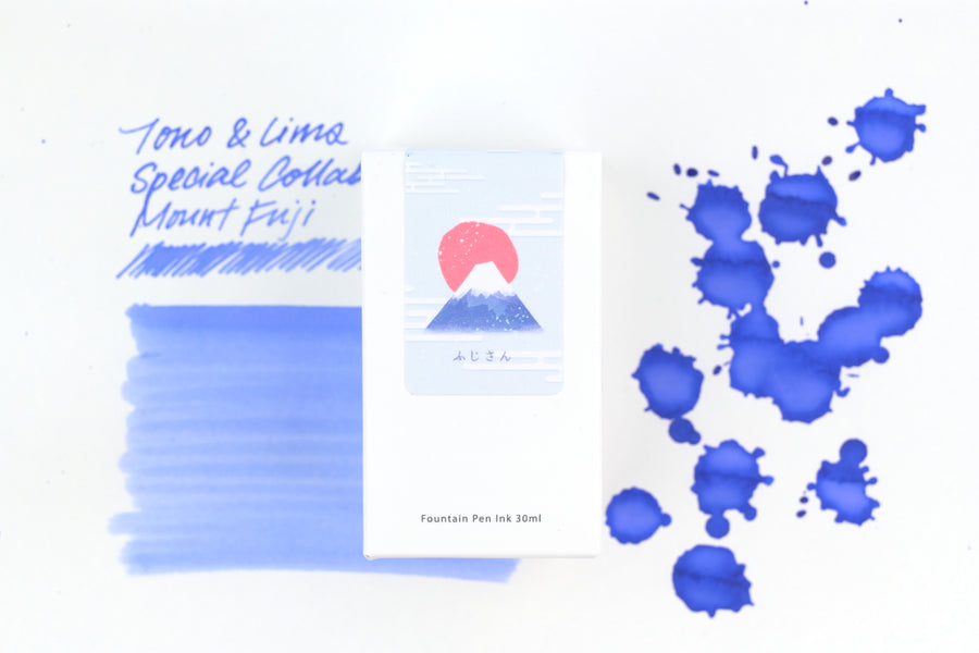 Tono & Lims Ink Bottle - Special Collaboration - Mount Fuji (ふじさん) - 30ml