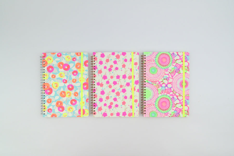 Shogado Ring Notebook - Neon - A5