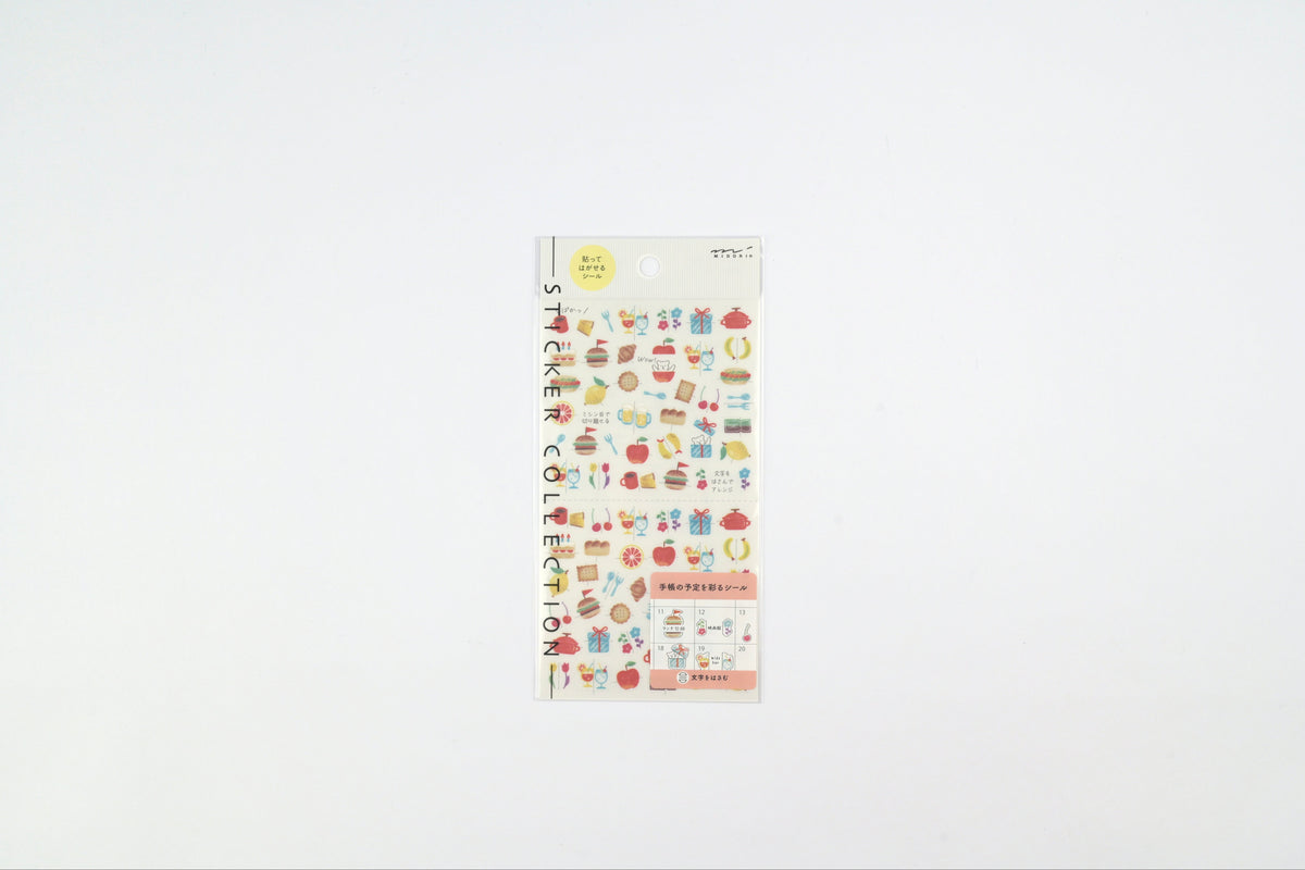 Midori Planner Stickers - New 2027 - Clip-on Motif