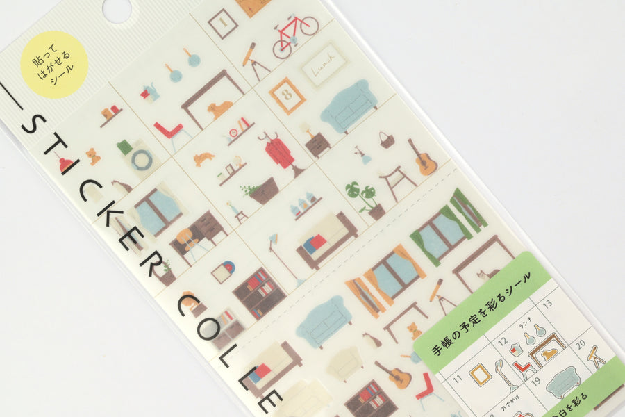Midori Planner Stickers - New 2027 - Interior Design
