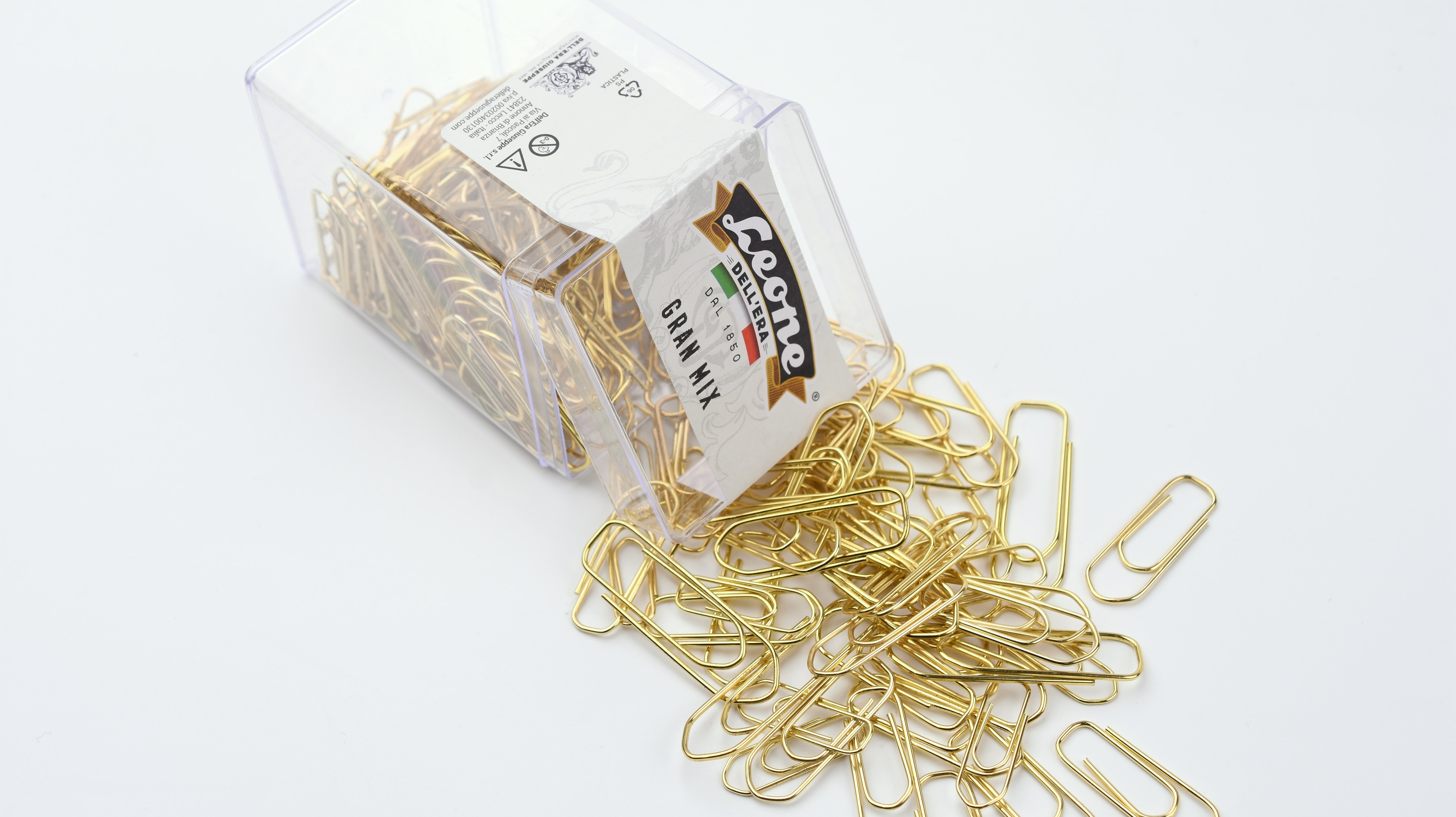 Leone Dellera Paper Clips - Brass - Gran Mix