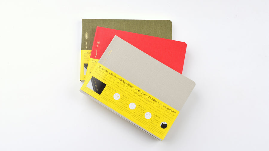 Stalogy Editor's Series 365Days Notebook - B6 - Landscape - Limited Edition