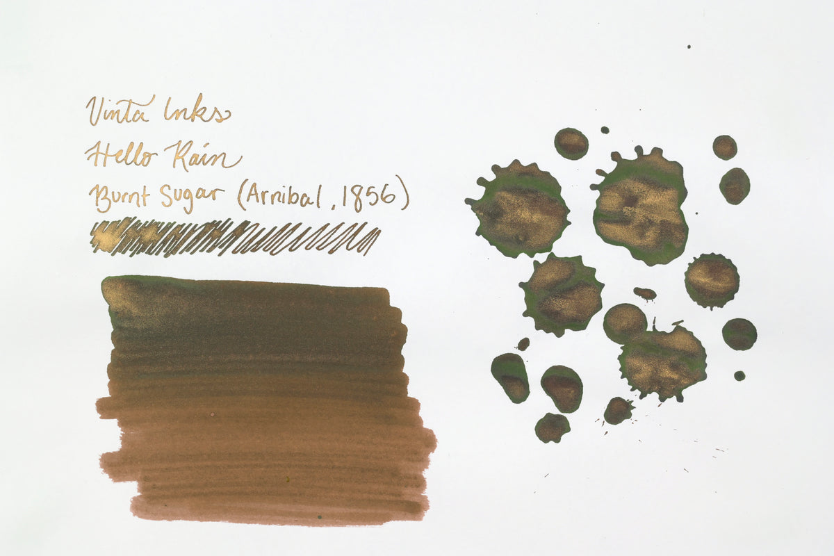 Vinta Inks - Hello Rain - Burnt Sugar (Arnibal 1856) - 30 mL