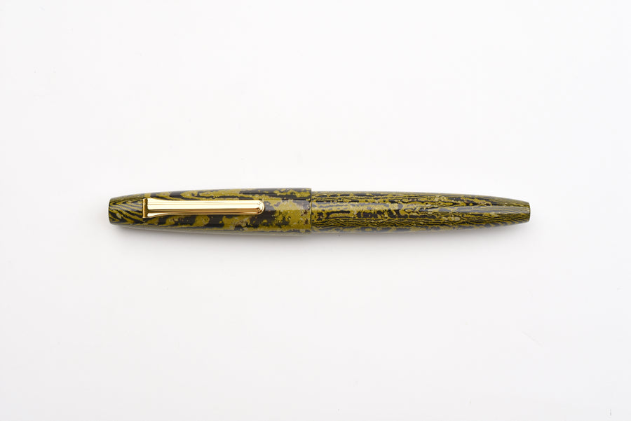 Sailor King of Pen - Naginata Togi Ebonite Fountain Pen - MOUKO Yellow Tiger - Limited Edition