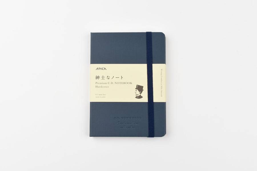 Apica Premium C.D. Hard Cover Notebook - A6 - Ruled