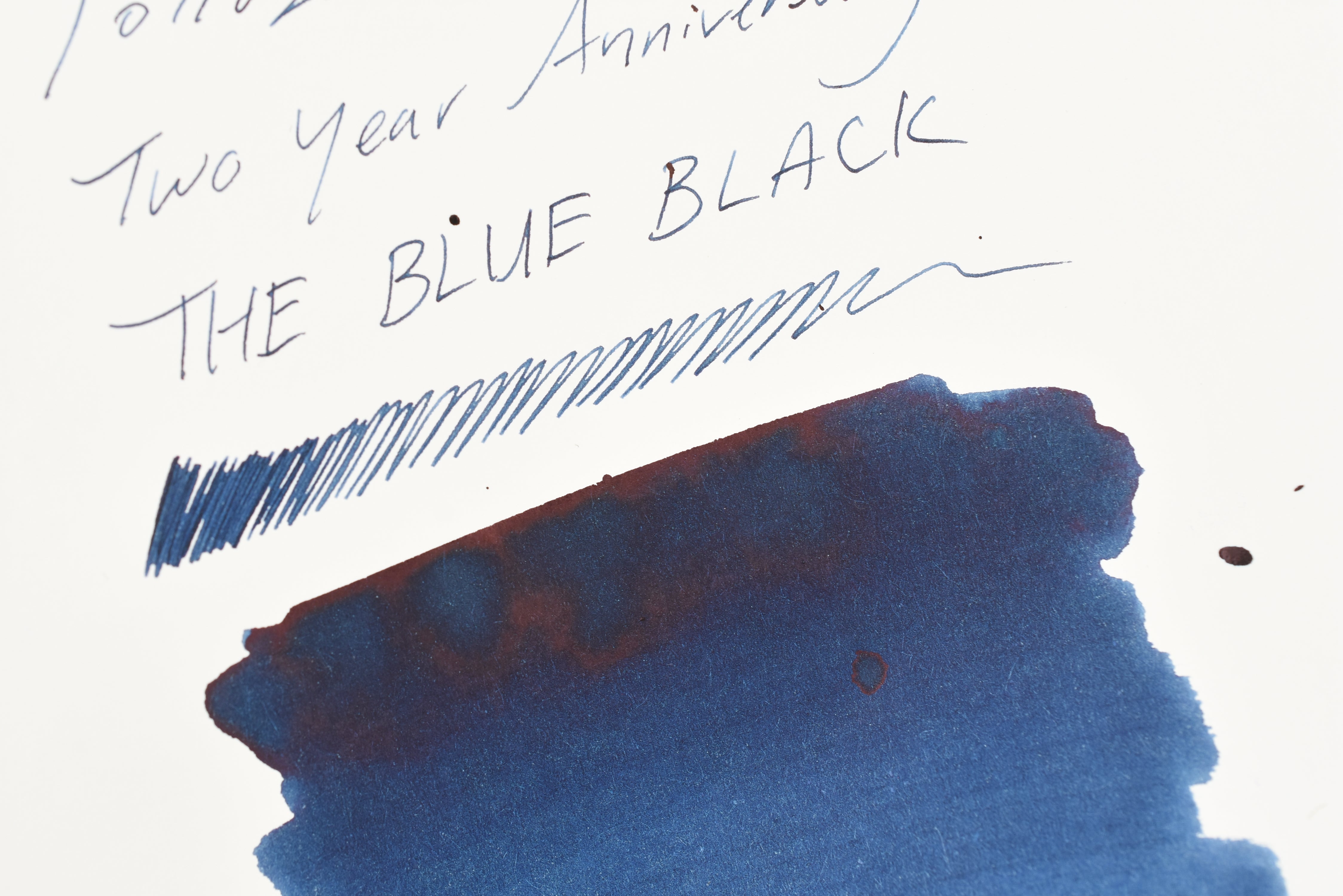 Tono & Lims Ink Bottle - Two Year Anniversary Dark Side - THE BLUE BLACK - 30ml