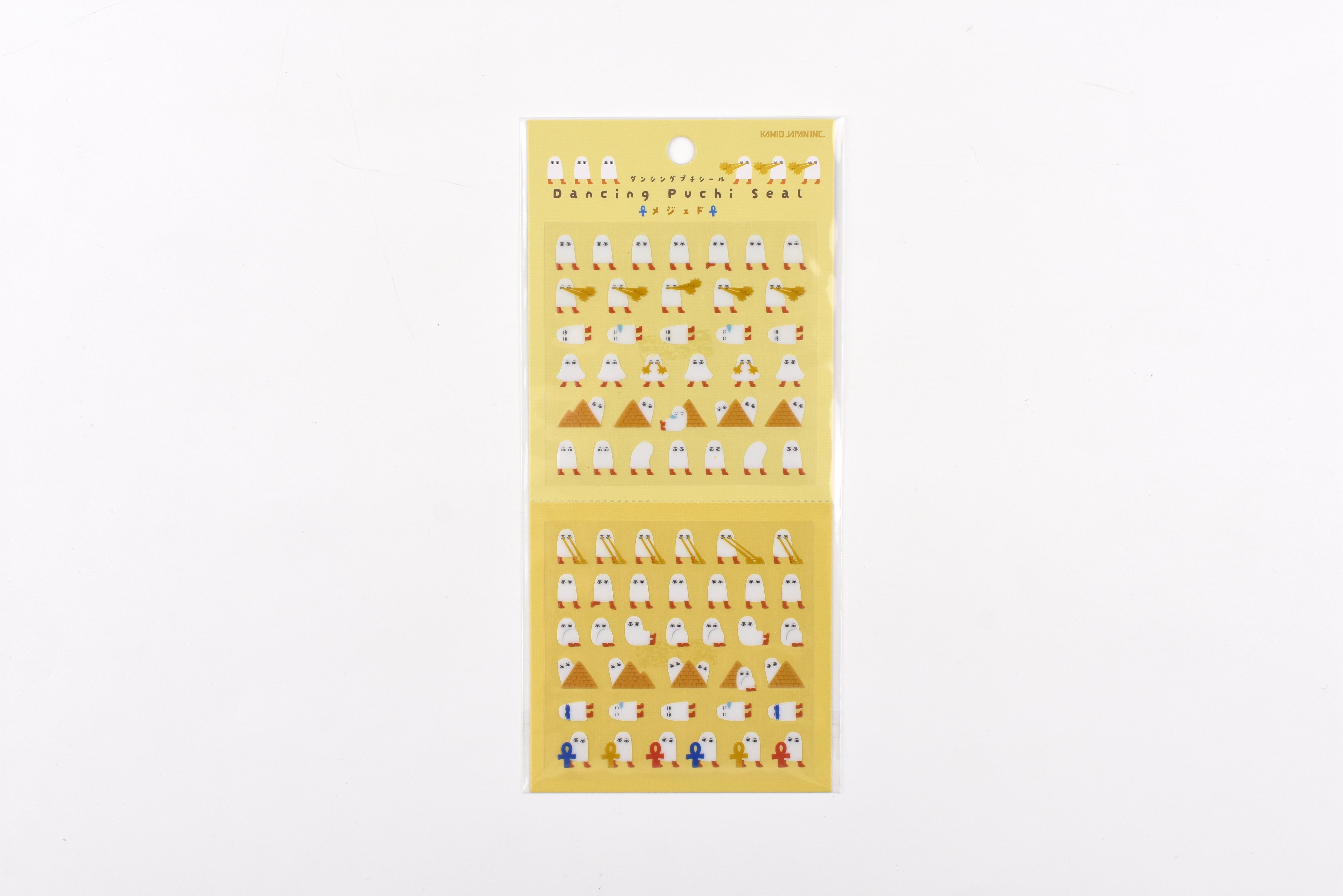 Kamio Sticker Sheet - Dancing Puchi - Medjed