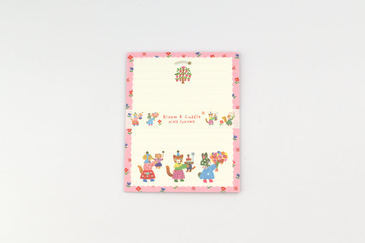 Cozyca - Aiko Fukawa Letter Set - Bloom & Cuddle