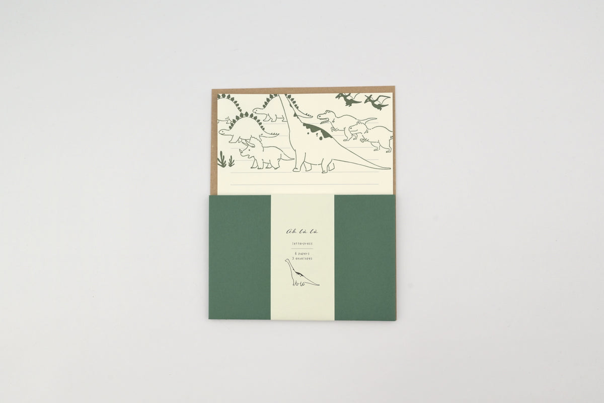 EL COMMUN Letter Set - Ah La La - Dinosaurs