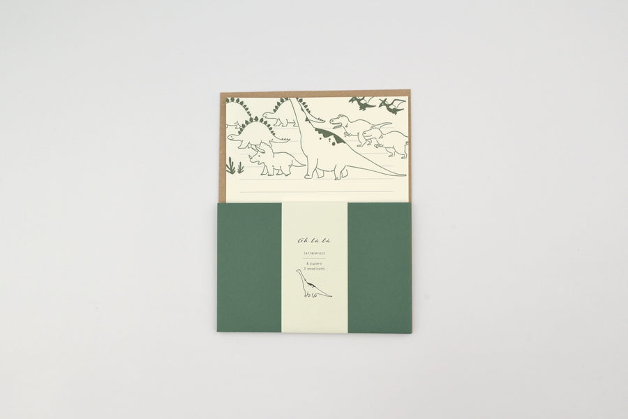 EL COMMUN Letter Set - Ah La La - Dinosaurs