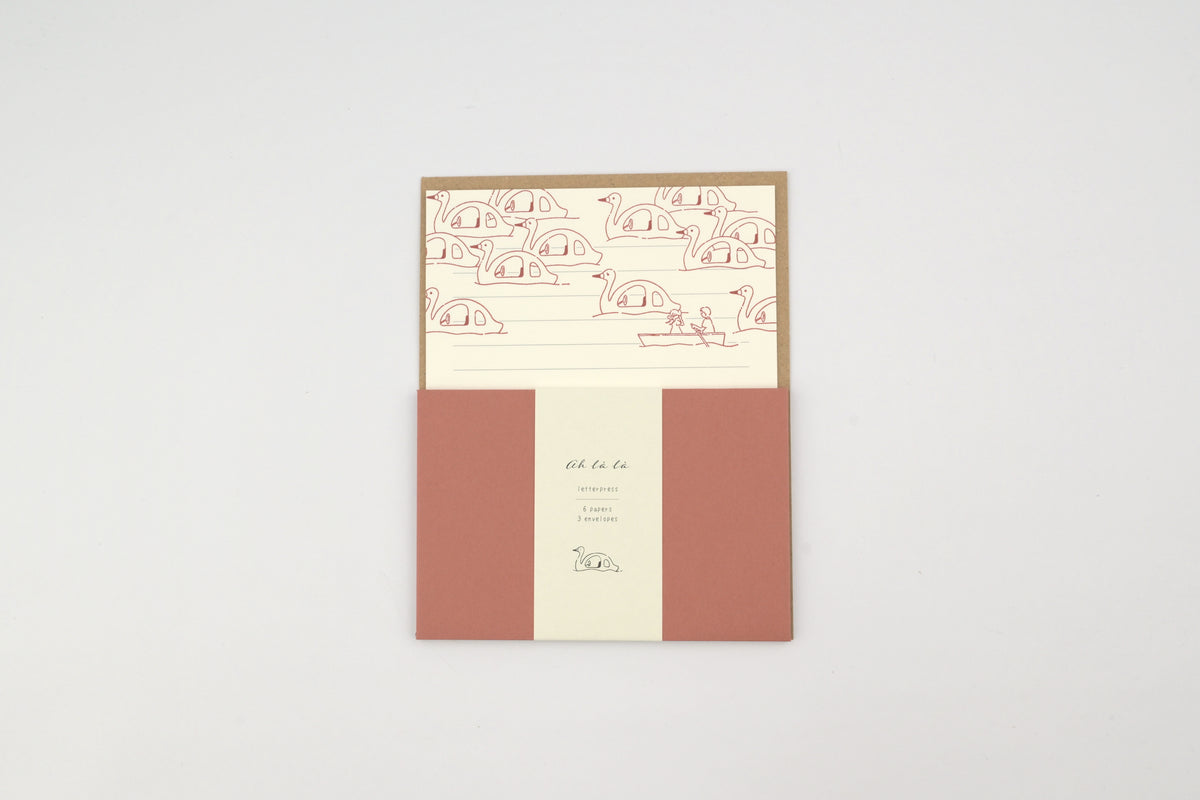 EL COMMUN Letter Set - Ah La La - Swan Boats
