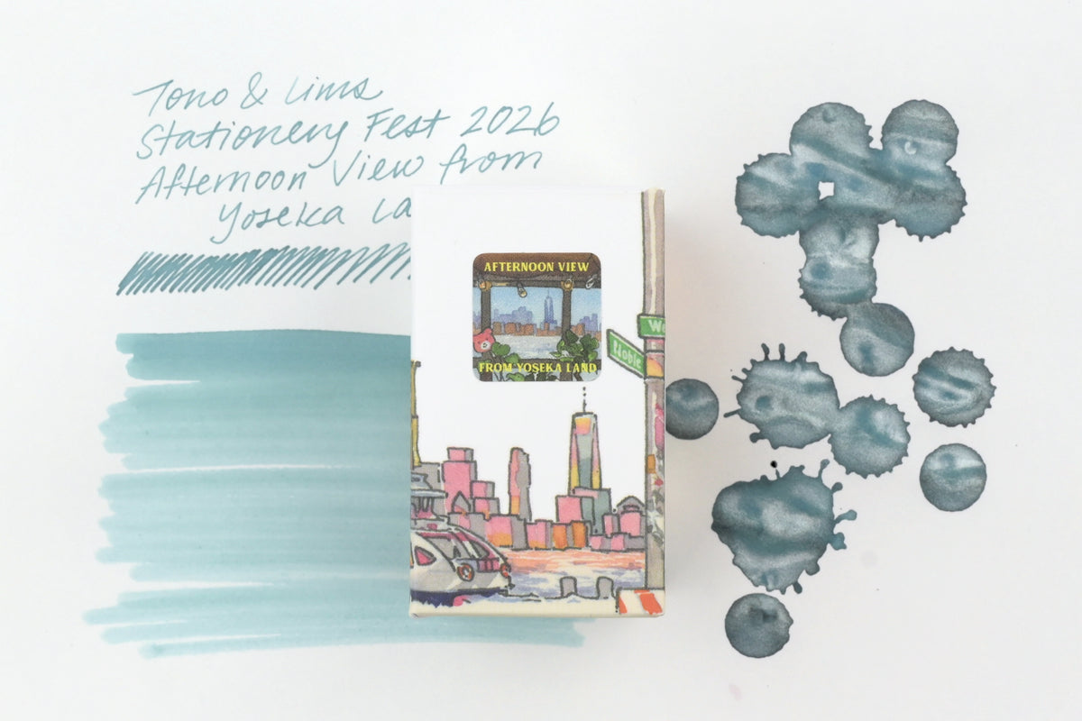 Tono & Lims Pen Ink Bottle - Special Collaboration - Afternoon View From Yoseka Land - 30ml - Stationery Fest 2026