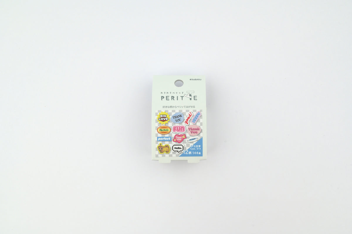 Epoch Kara Kara Peritte Sticker Roll - Decorative Lettering