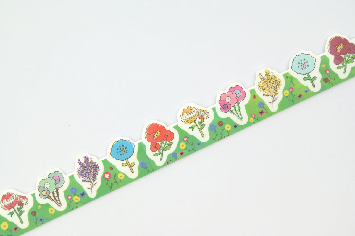Epoch Kara Kara Peritte Sticker Roll - Flowers