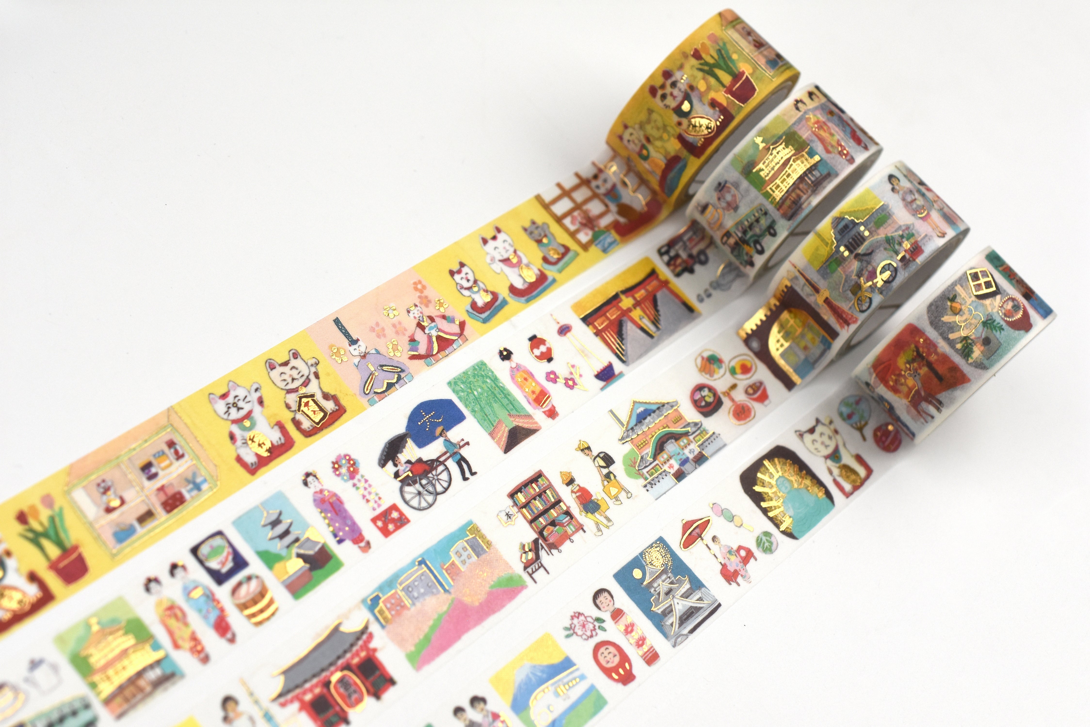 Cozyca - Ai Okino Foil Stamping Washi Tape
