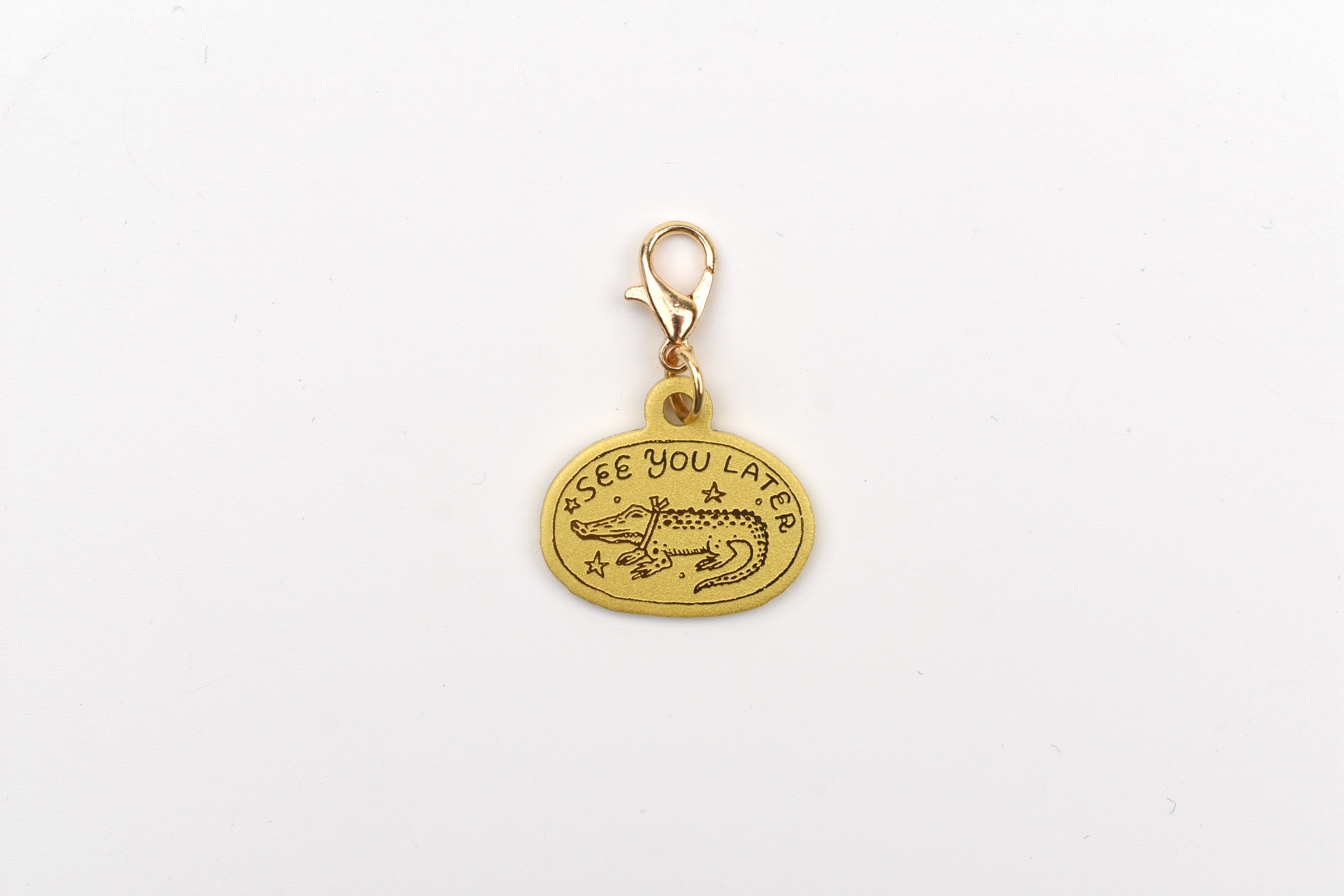 LCN Brass Charm - See You Later