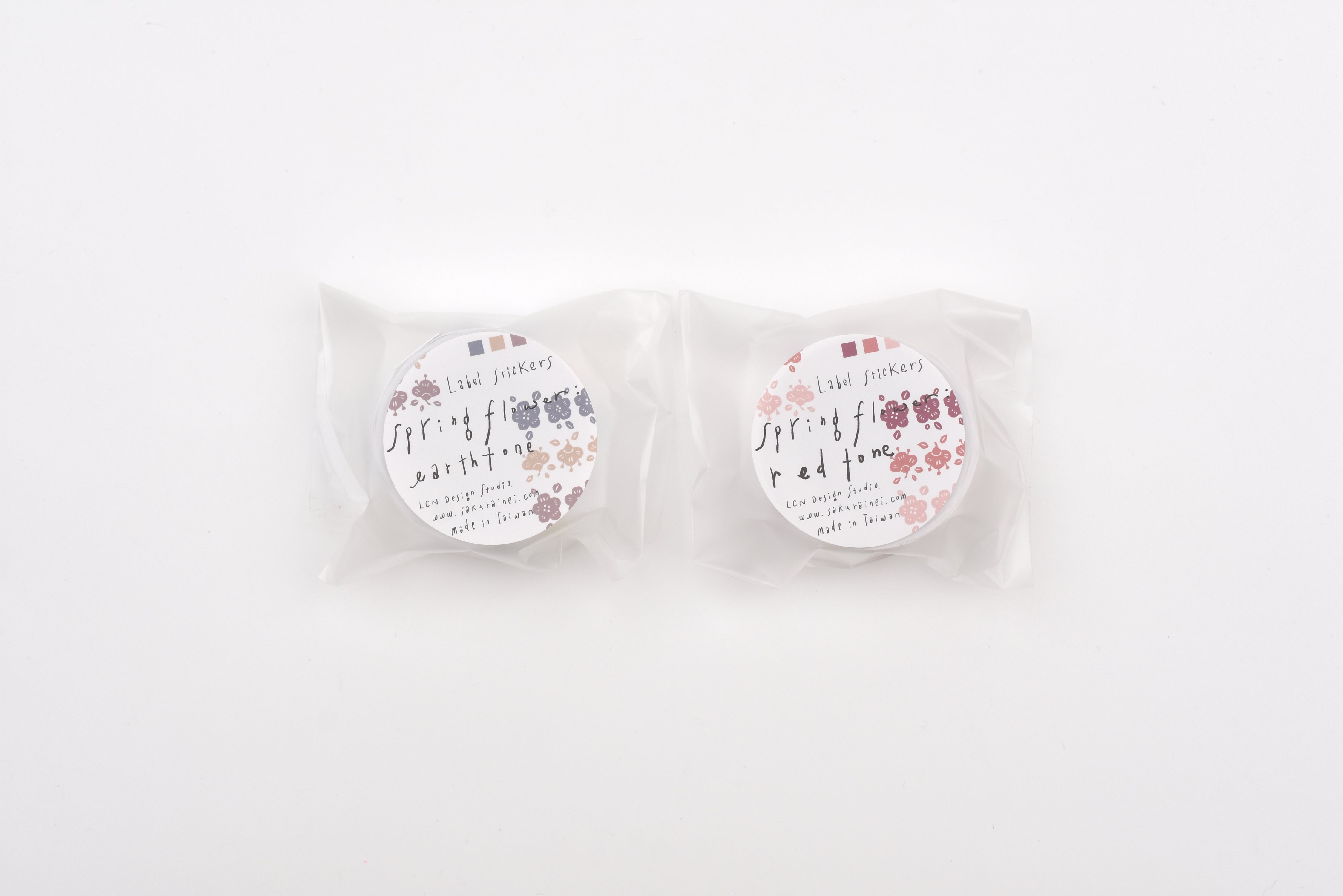 LCN Label Sticker Rolls - Spring Flower