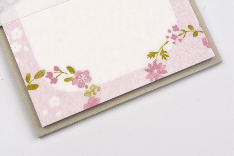 Furukawa Paper - Walking Series - Wreath Flower Letter Set