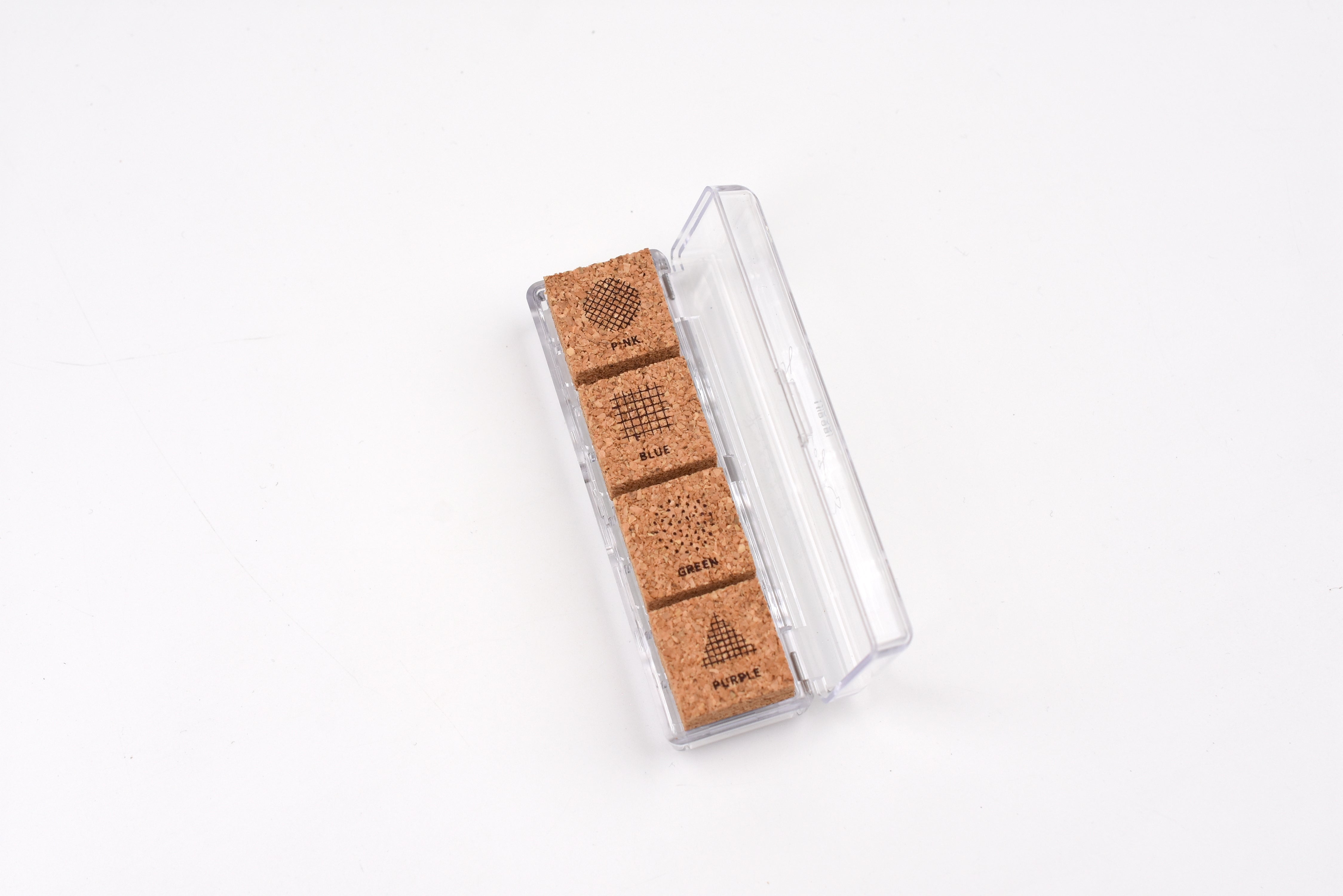 Yuru Log Paintable Stamp - Pre-Inked - Geometry
