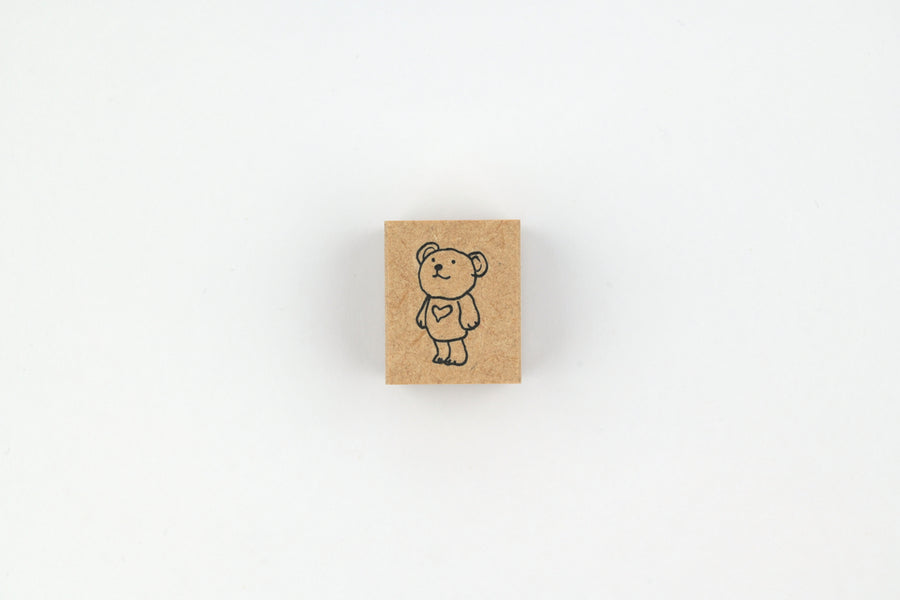 Kodomo No Kao Stamp - Piccolo - Bear - Standing