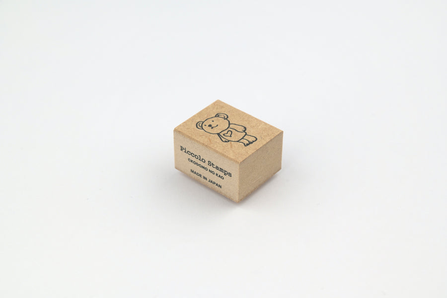 Kodomo No Kao Stamp - Piccolo - Bear - Standing