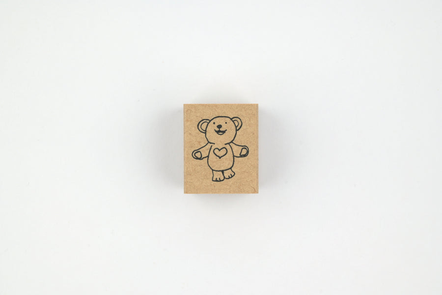 Kodomo No Kao Stamp - Piccolo - Bear - Both Paws