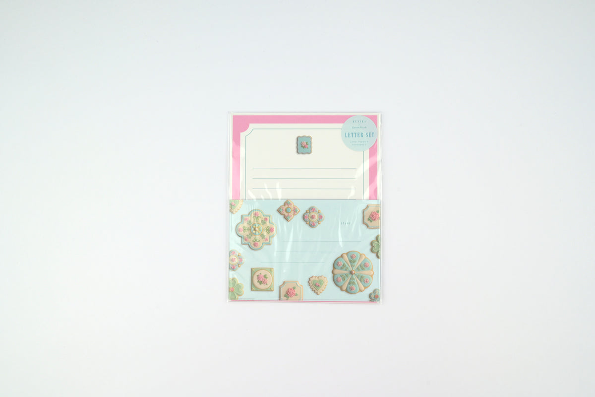Green Flash x KUNIKA Letter Set - Blue
