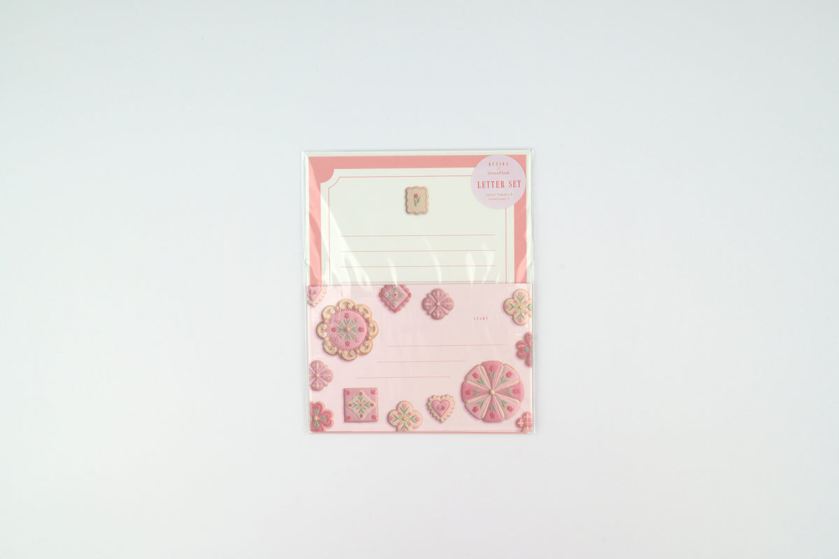 Green Flash x KUNIKA Letter Set - Pink