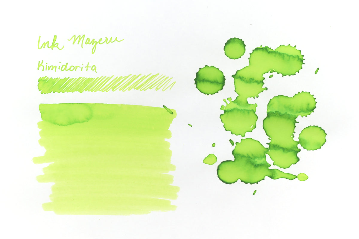 Ink Mazeru Ink Bottle - Kimidorita - 18 mL