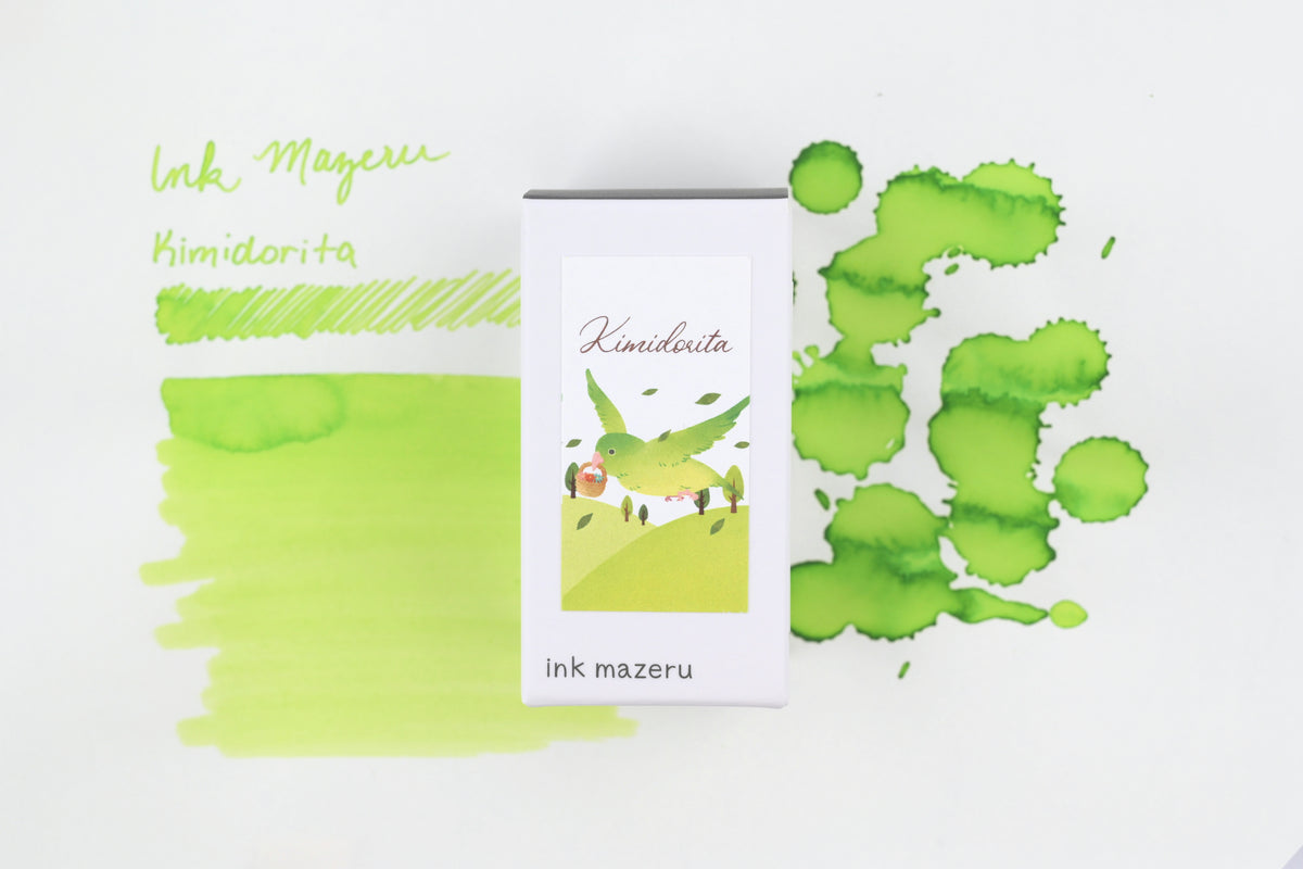 Ink Mazeru Ink Bottle - Kimidorita - 18 mL