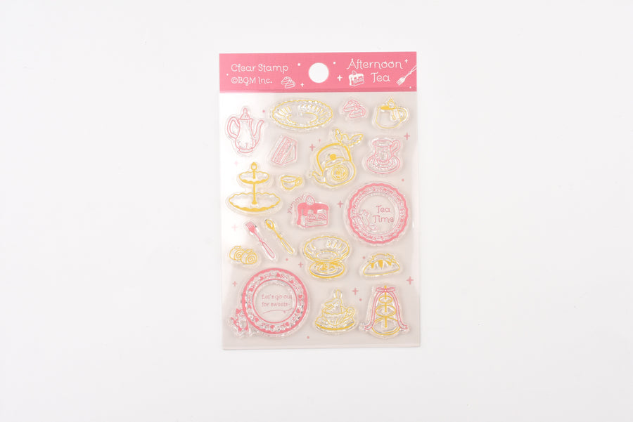 BGM Clear Stamp - Afternoon Tea