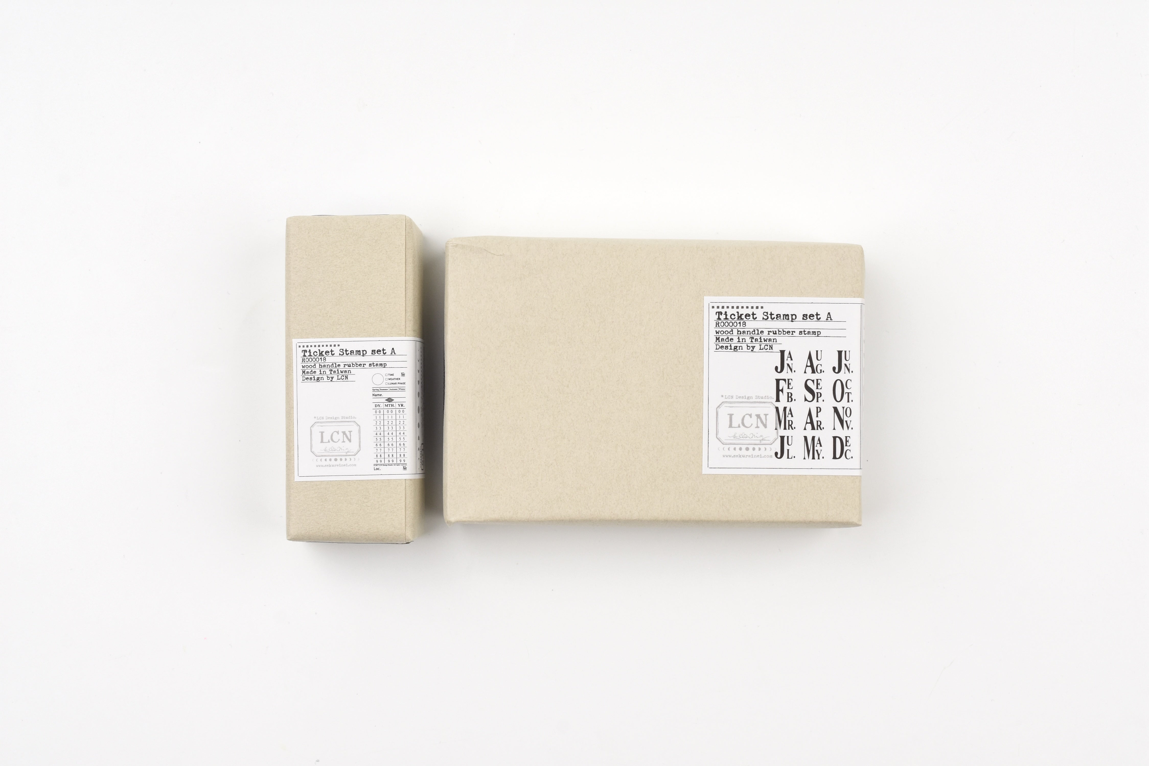 LCN Ticket Stamp Set A
