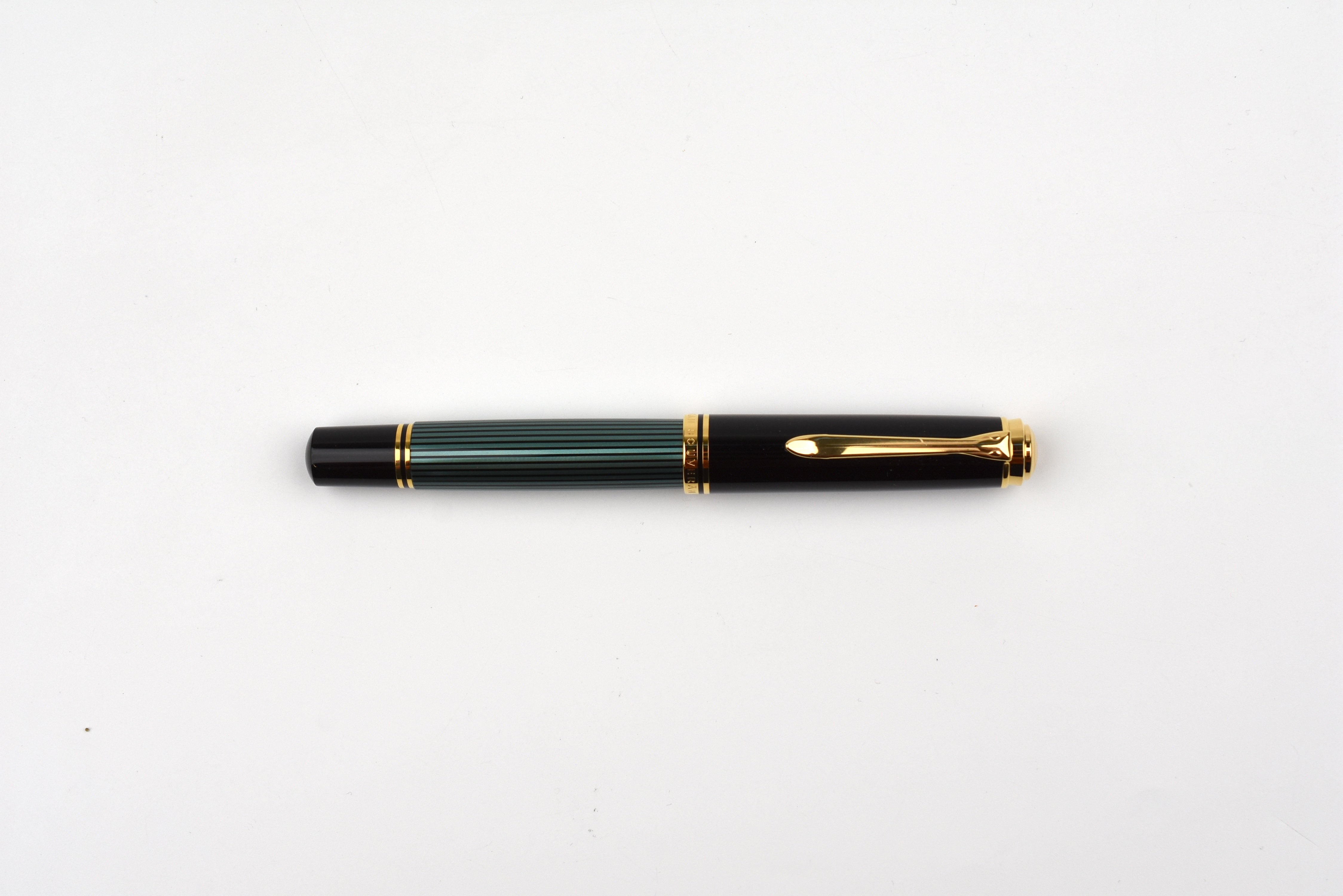 Pelikan M1000 Fountain Pen - Souverän - Black-Green