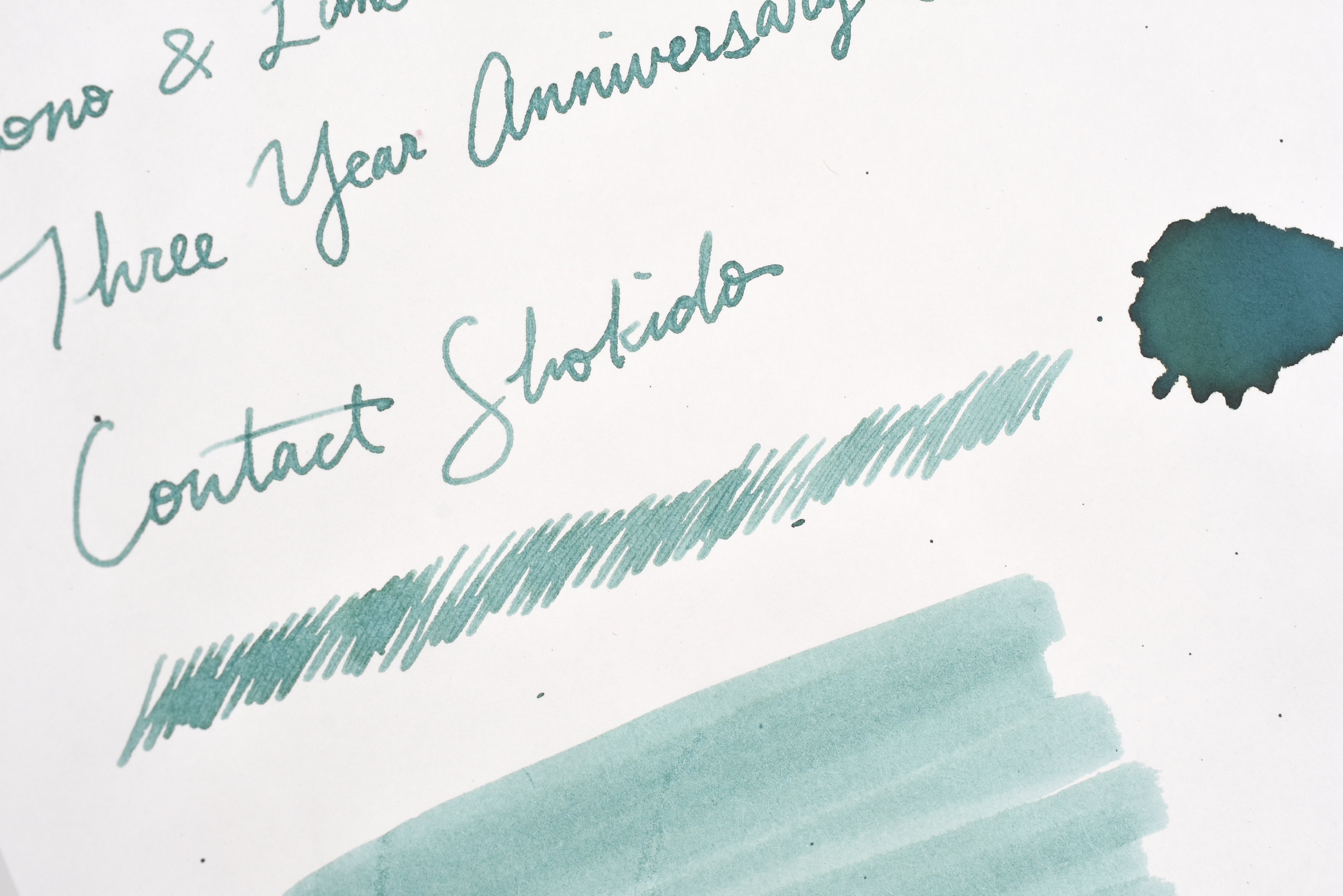 Tono & Lims Ink Bottle - Three Year Anniversary Contact - Contact Shokido - 30ml