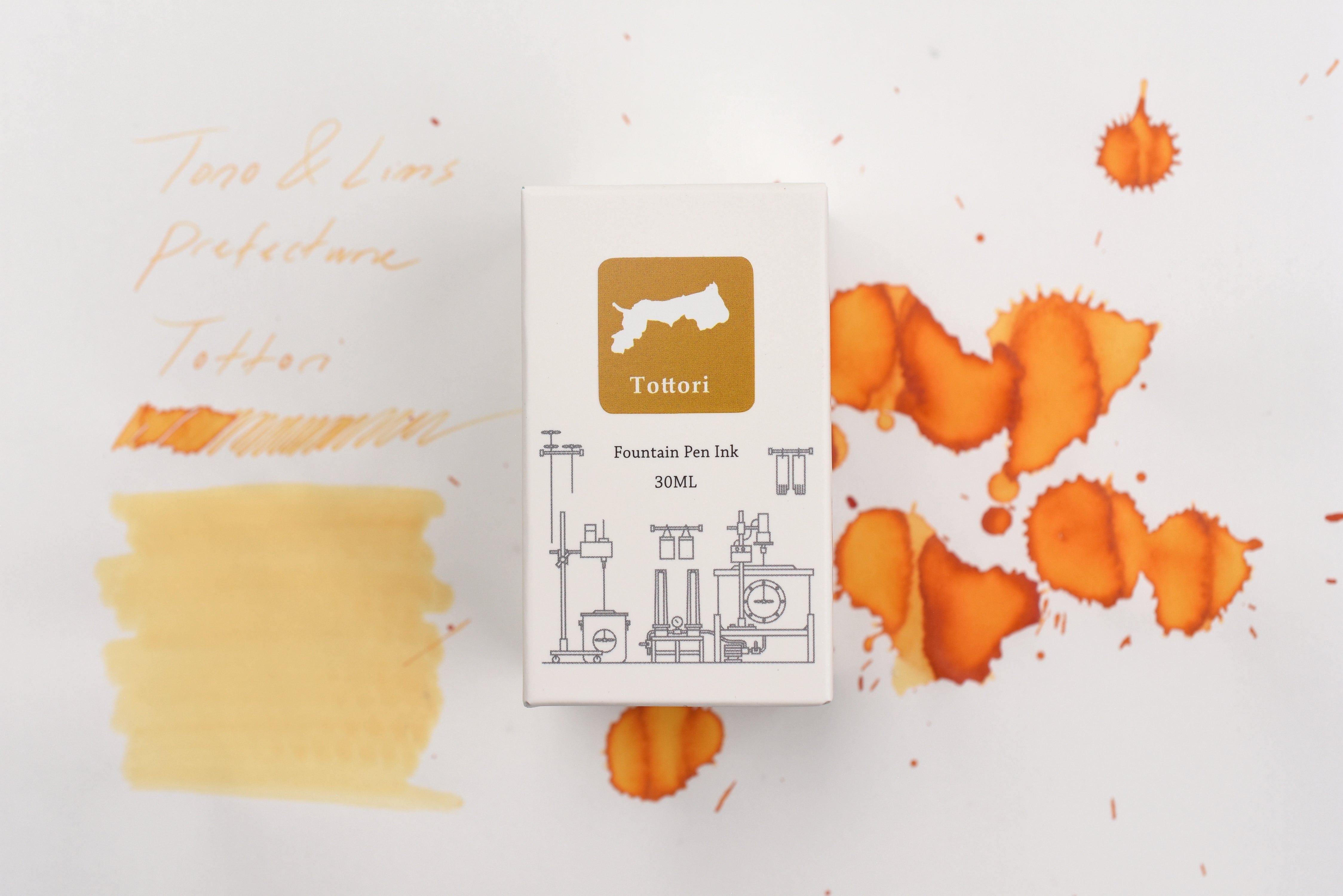 Tono & Lims Ink Bottle - Prefecture - Tottori - Benevolence - 30ml