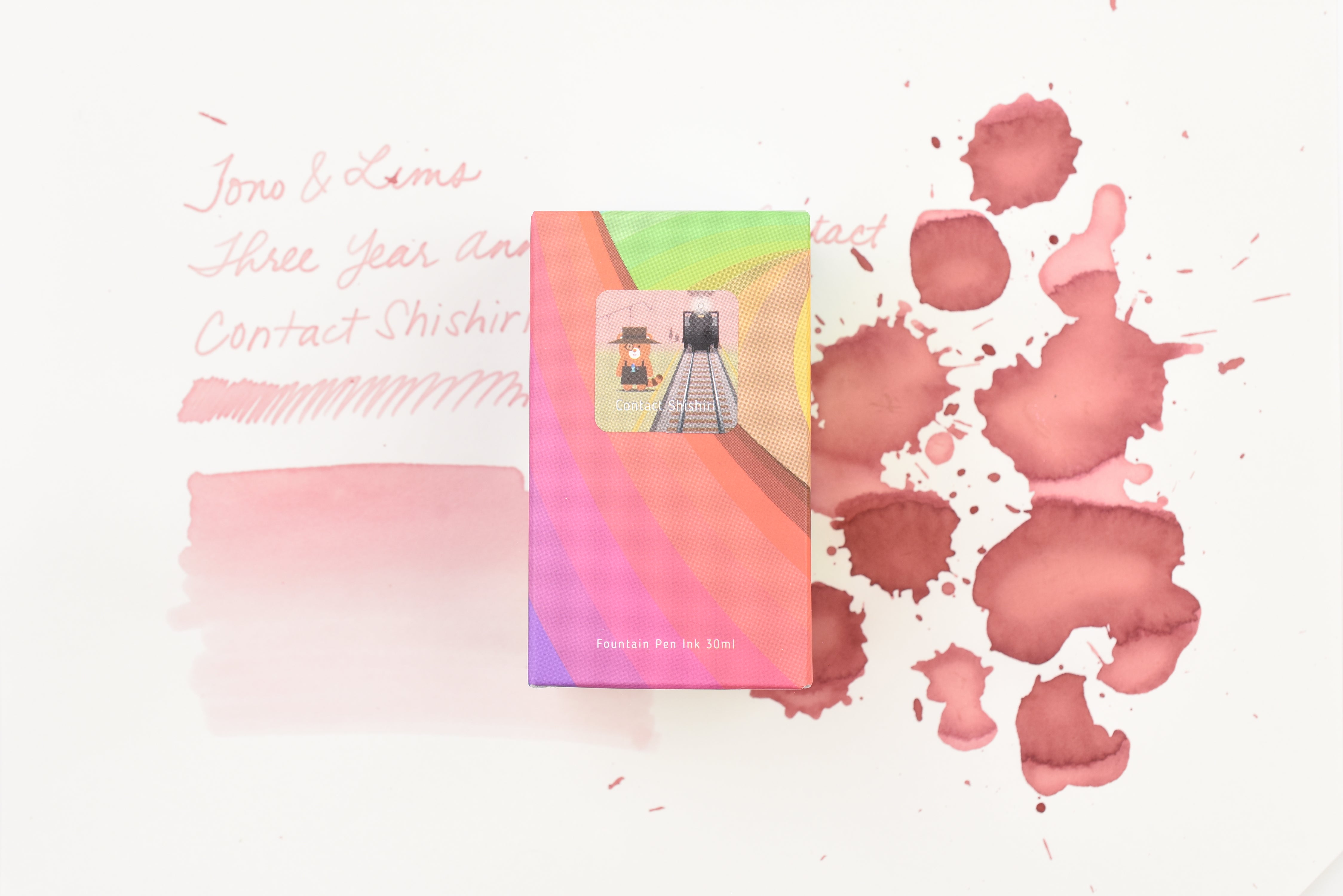 Tono & Lims Ink Bottle - Three Year Anniversary Contact - Contact Shishiri - 30ml