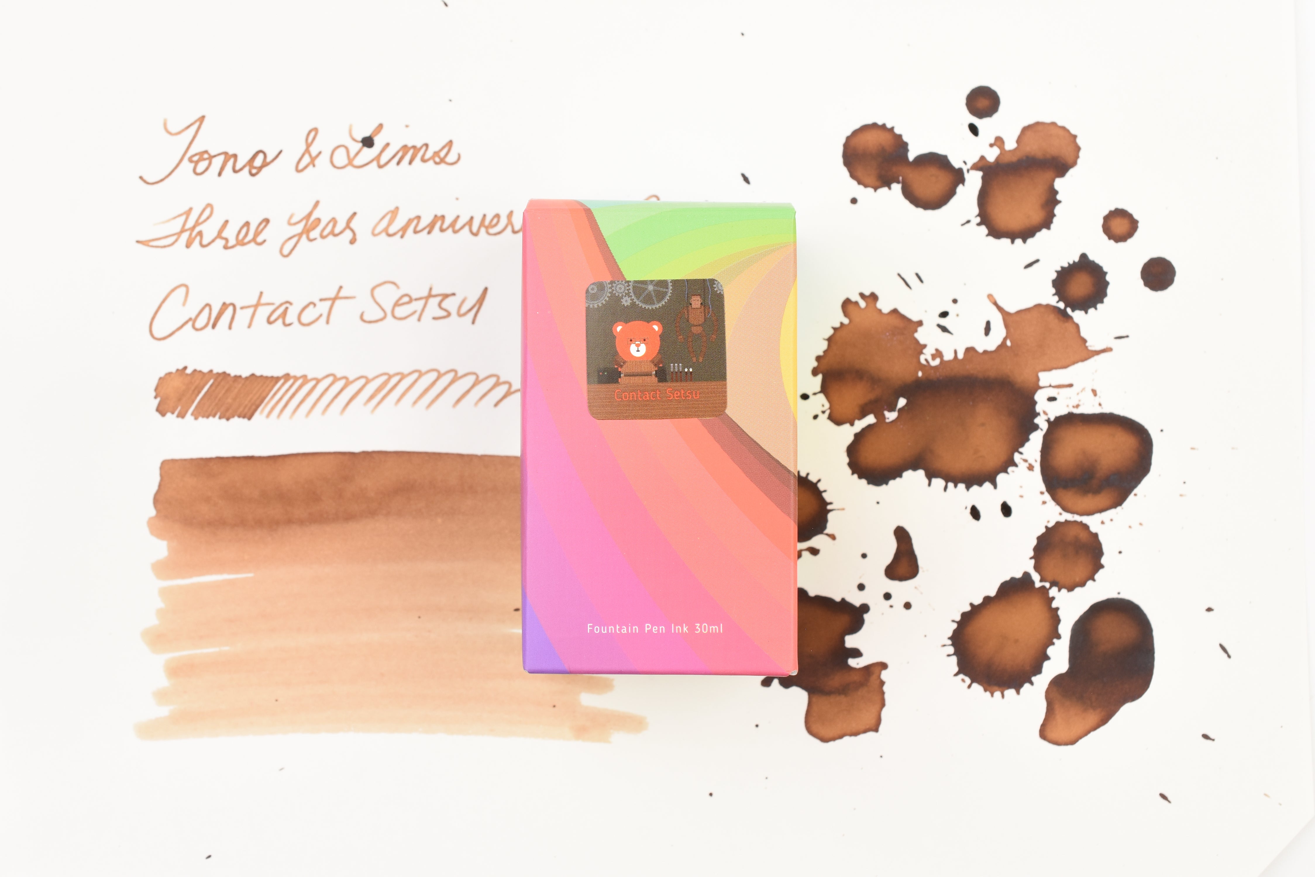Tono & Lims Ink Bottle - Three Year Anniversary Contact - Contact Setsu - 30ml